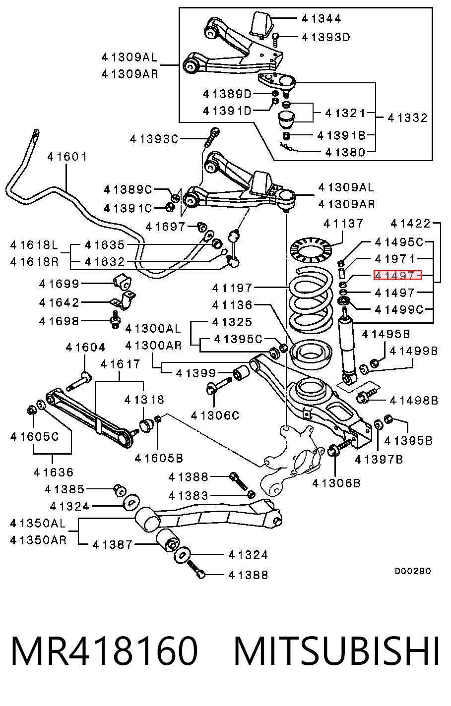 MR418160 Mitsubishi