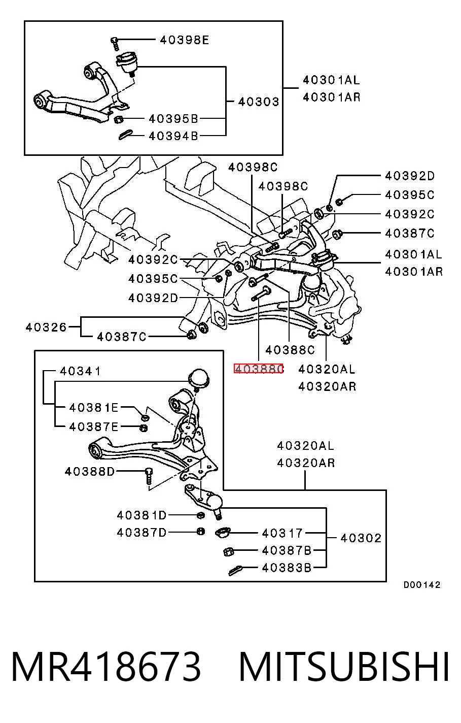MR418673 Mitsubishi