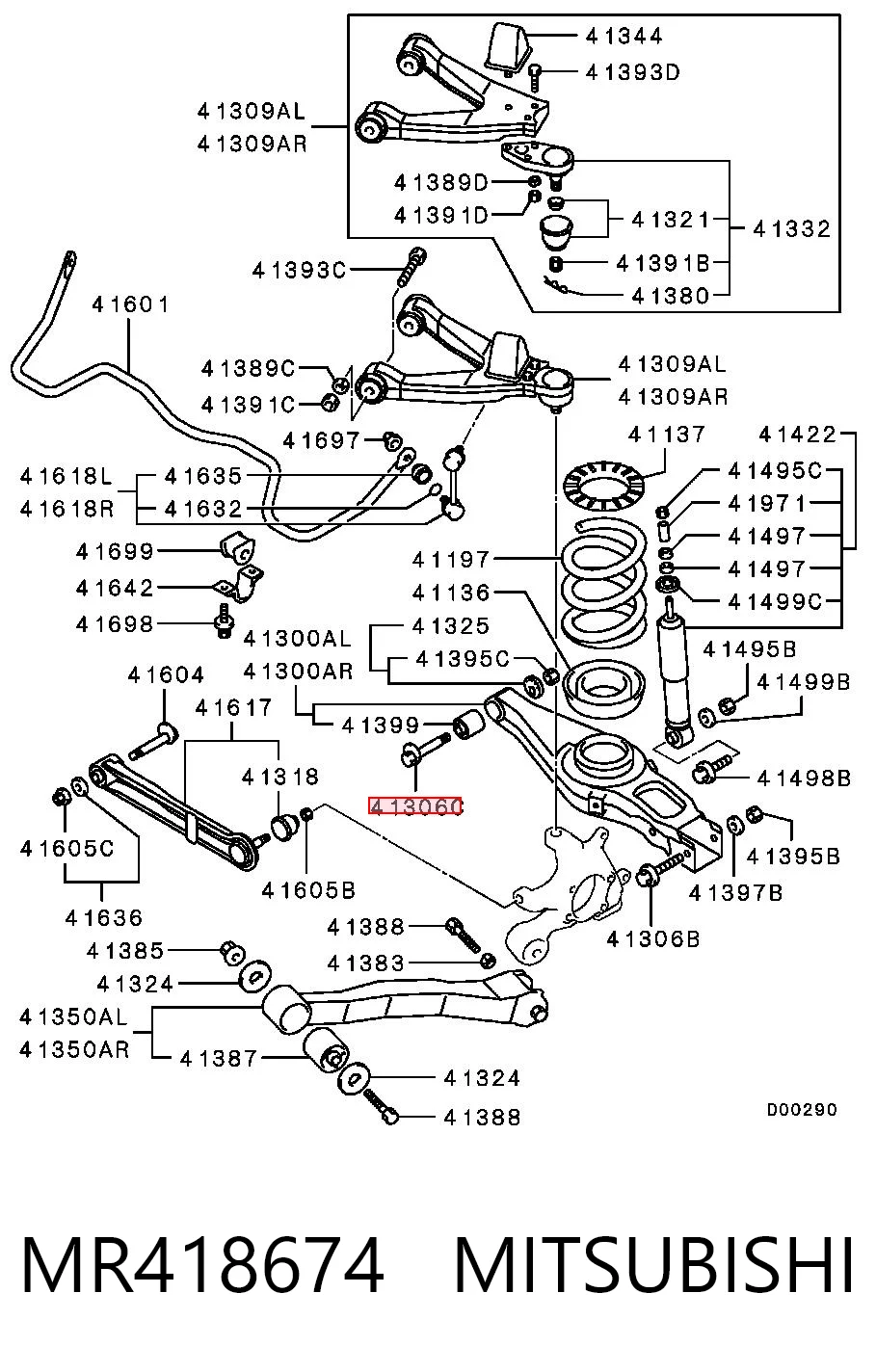 MR418674 Mitsubishi