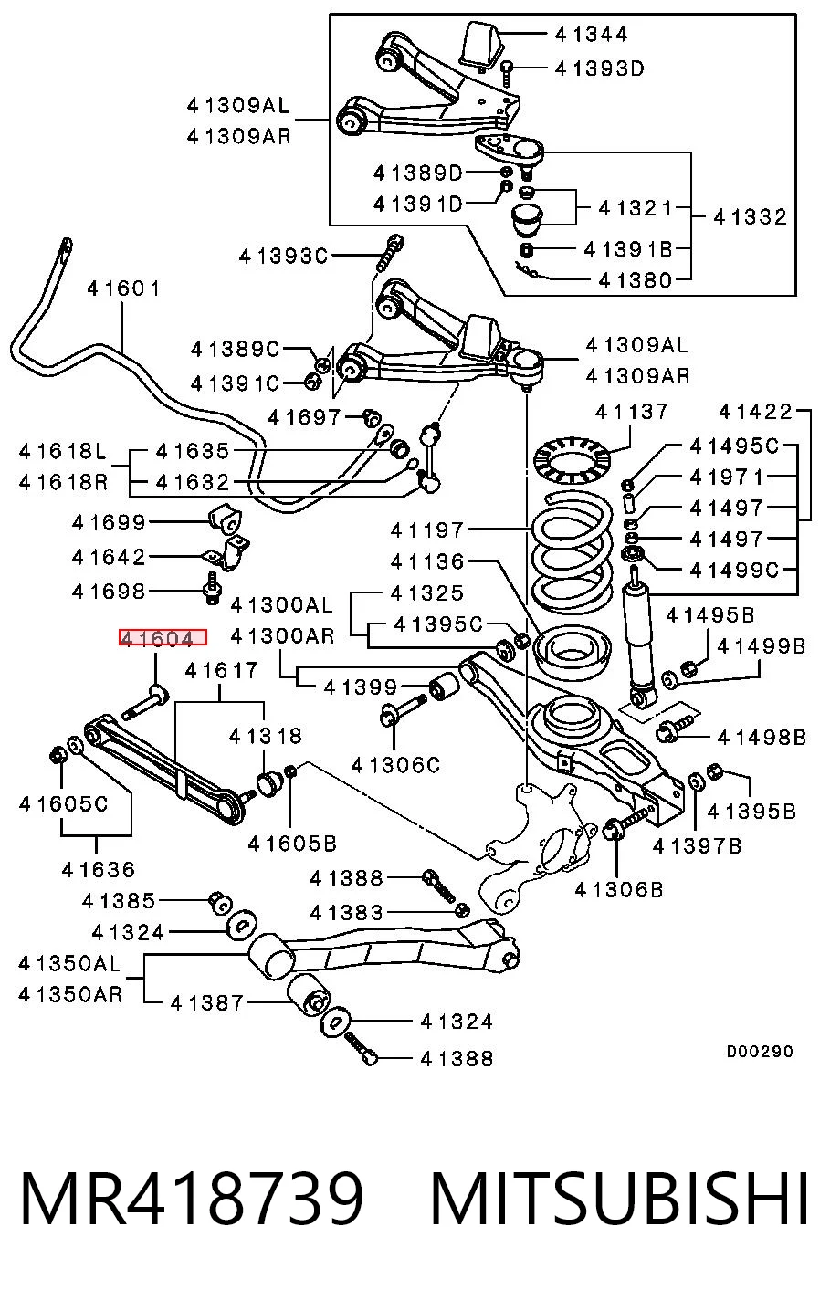 MR418739 Mitsubishi