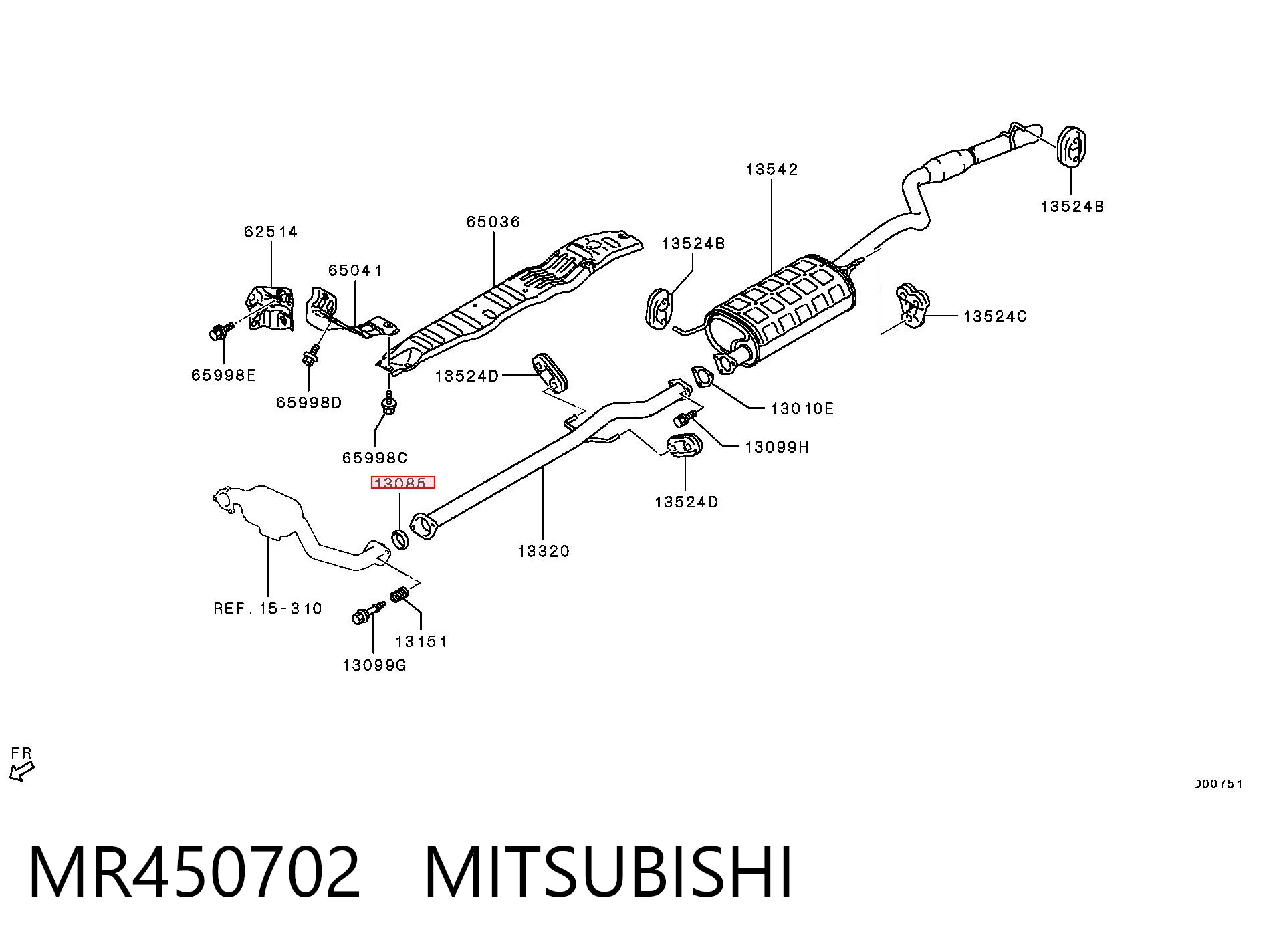MR450702 Mitsubishi