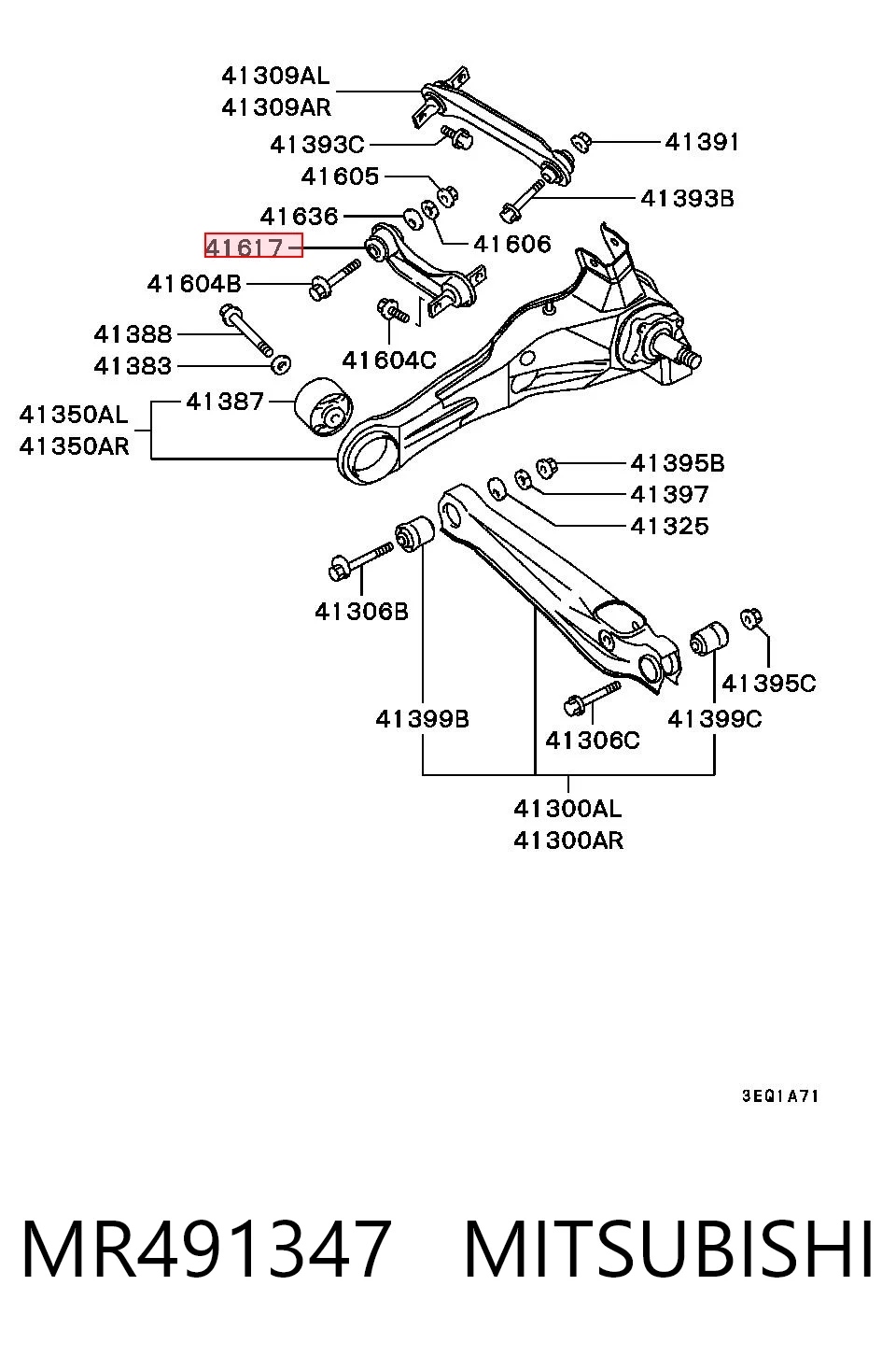 MR491347 Mitsubishi