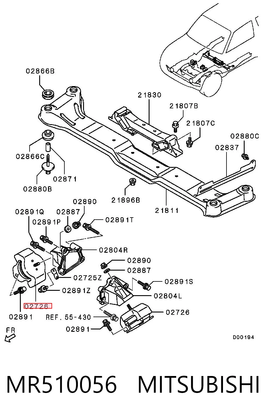 MR510056 Mitsubishi