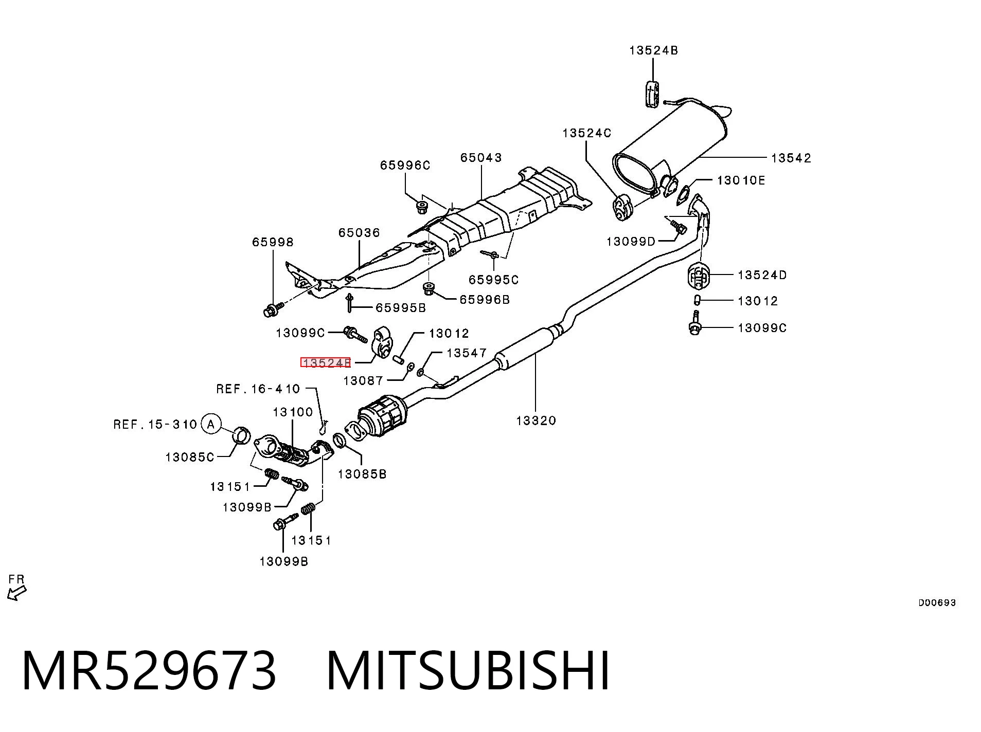MR529673 Mitsubishi
