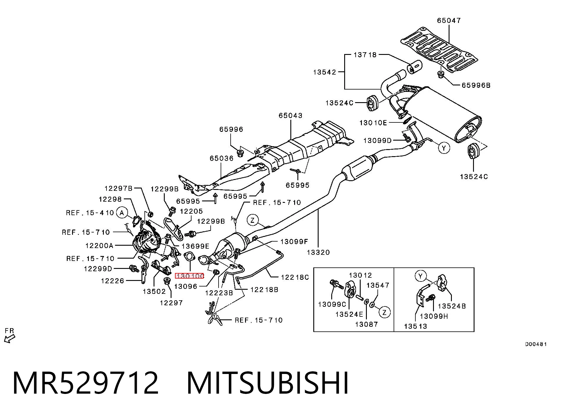 MR529712 Mitsubishi