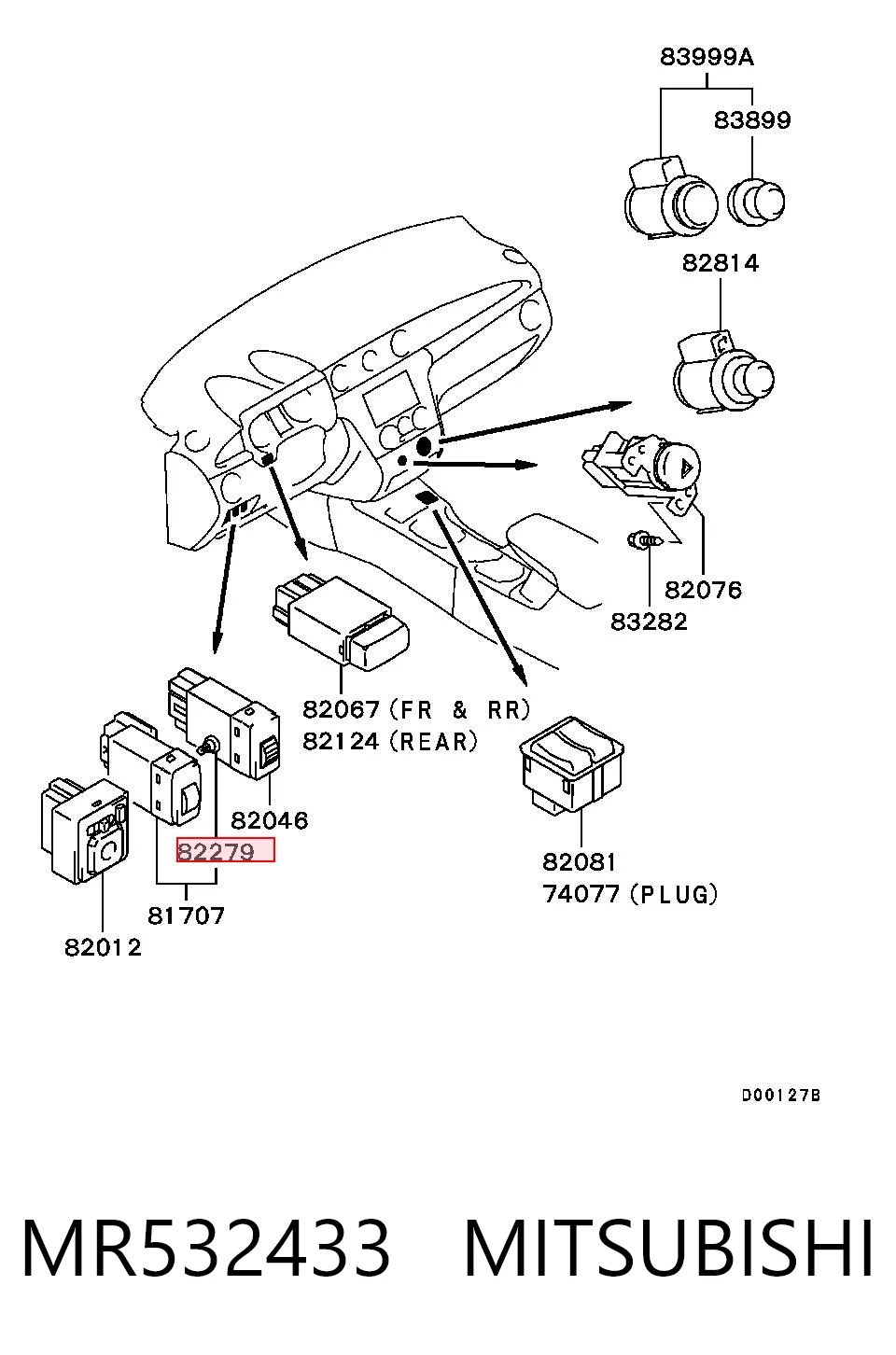 MR532433 Mitsubishi