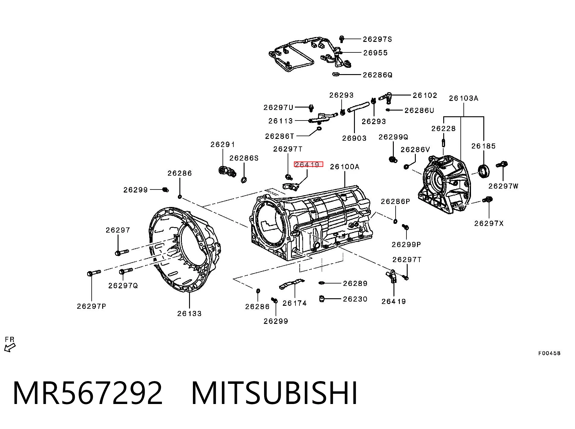 Czujnik prędkości Mitsubishi Pajero SPORT II SUV (KH) (2008 - 2014) cena, od 28,72 USD