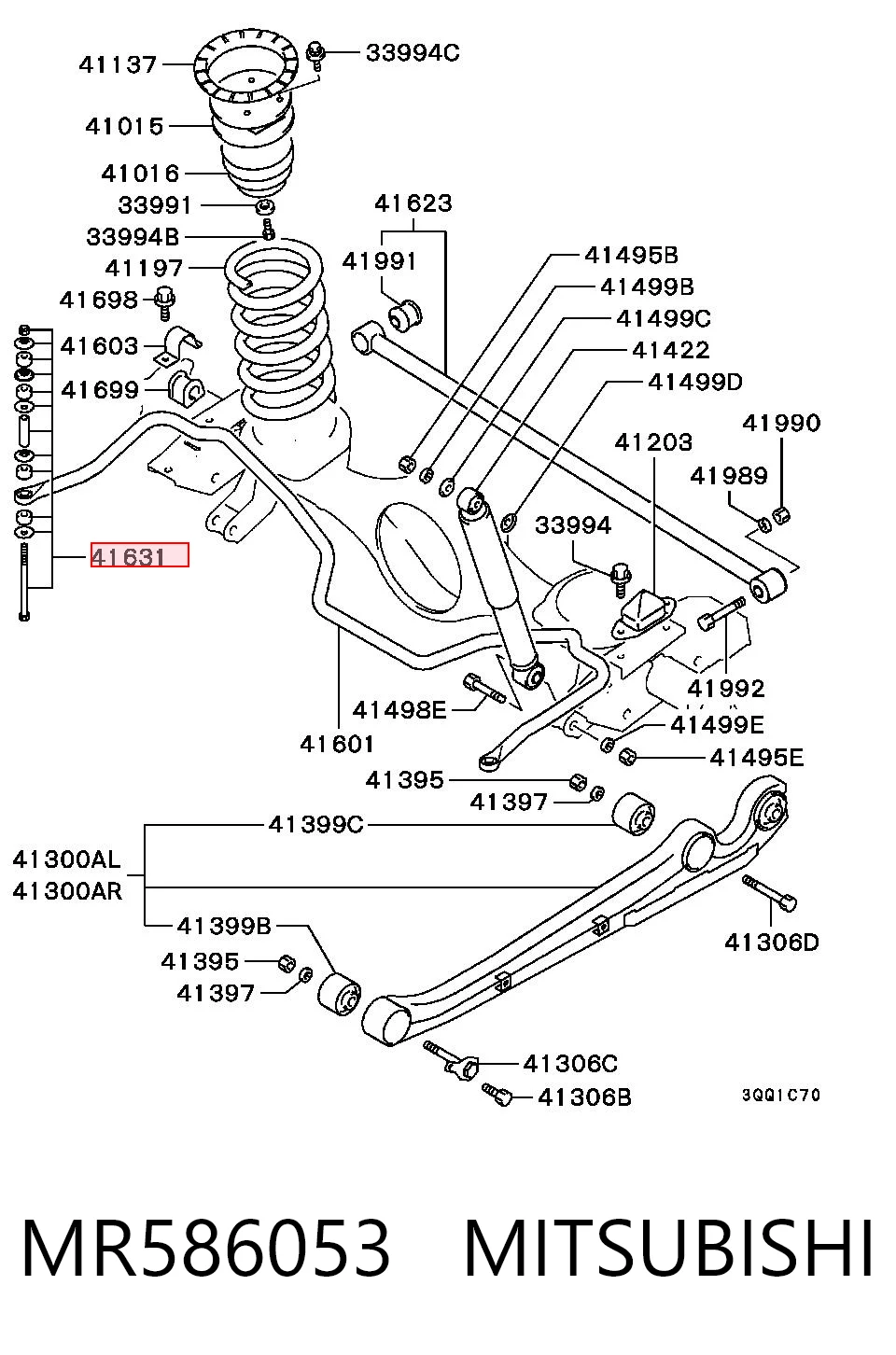 MR586053 Mitsubishi