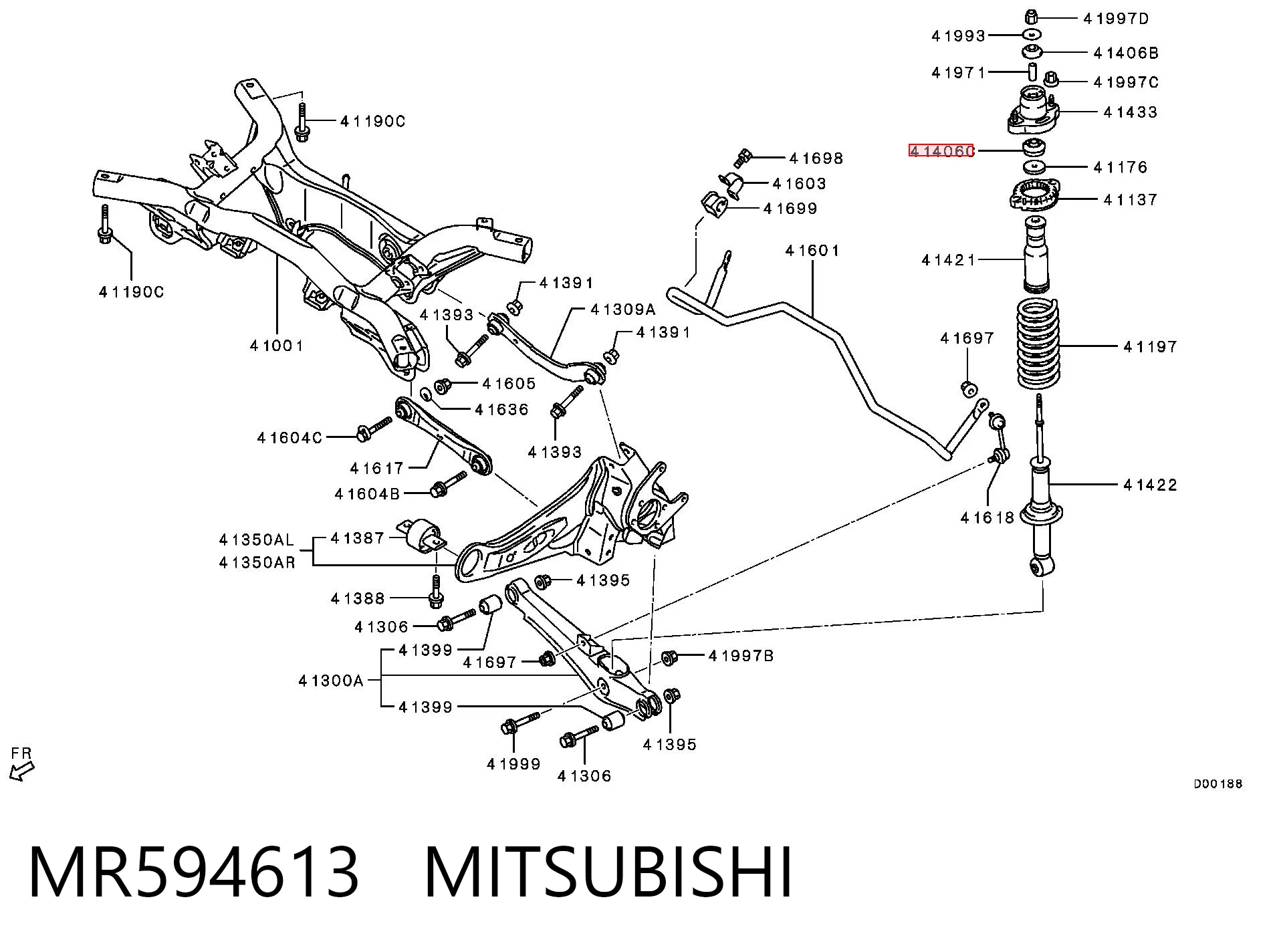 MR594613 Mitsubishi