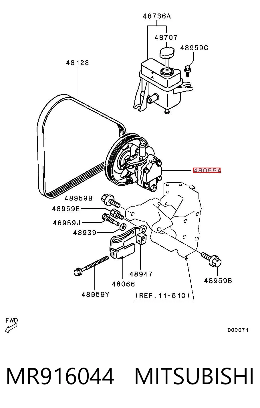 MR916044 Mitsubishi