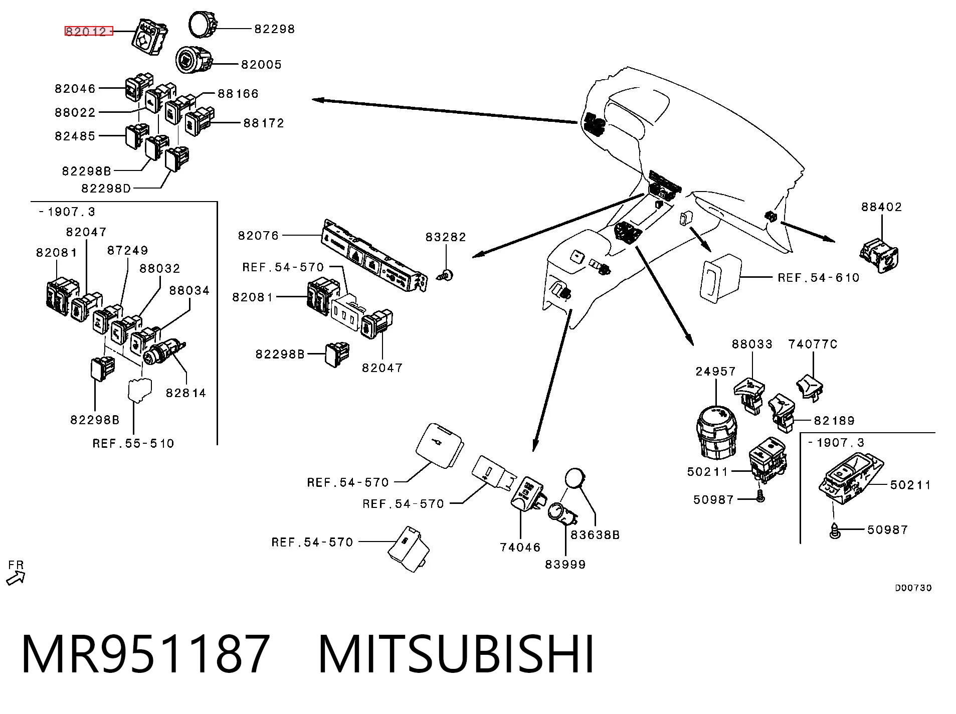 MR951187 Mitsubishi