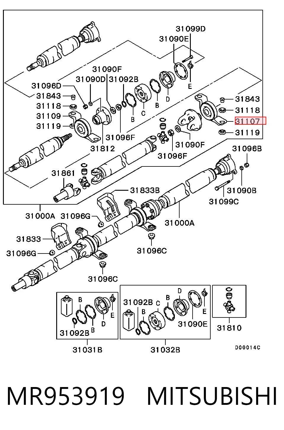 MR953919 Mitsubishi