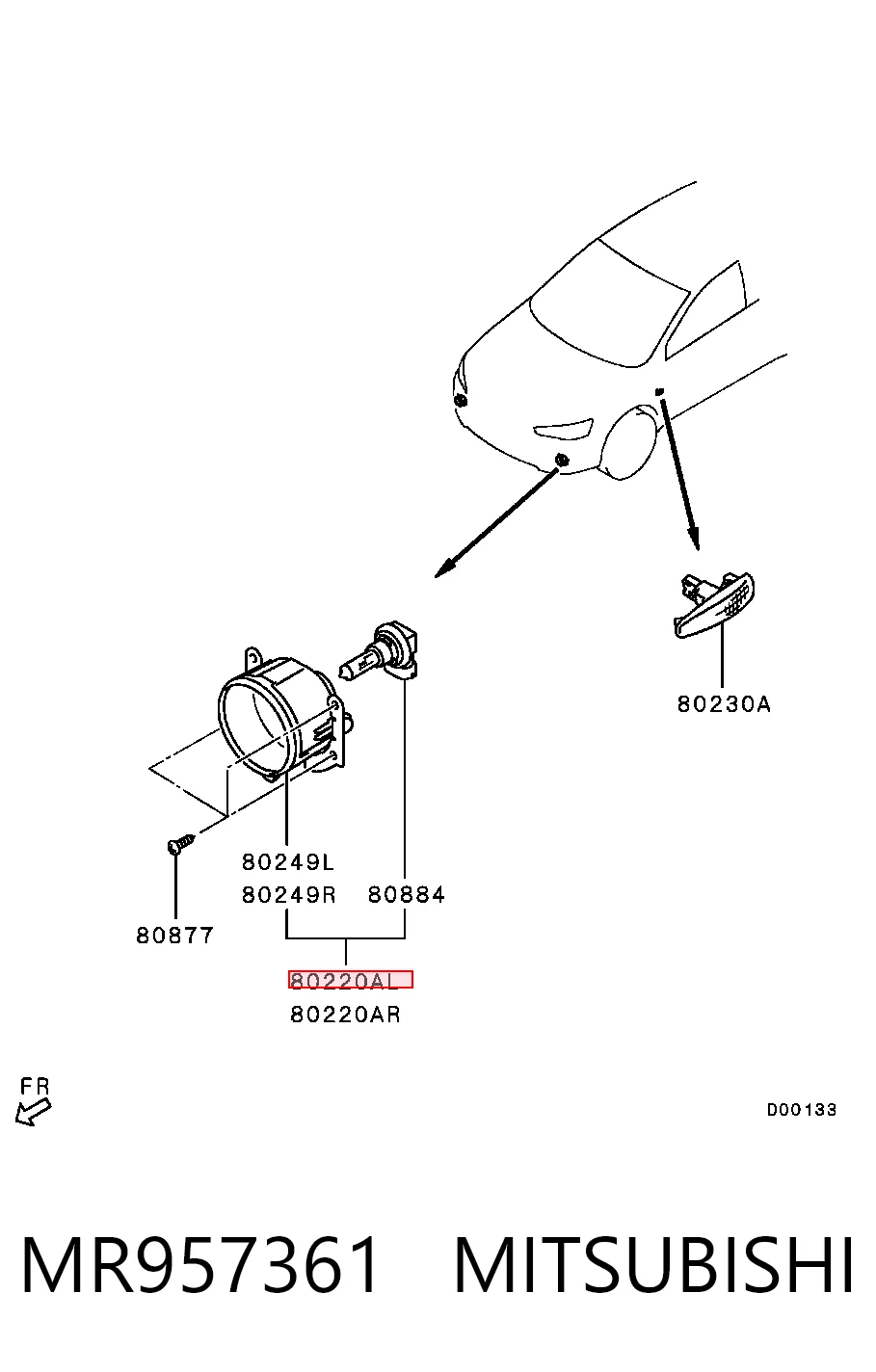 MR957361 Mitsubishi