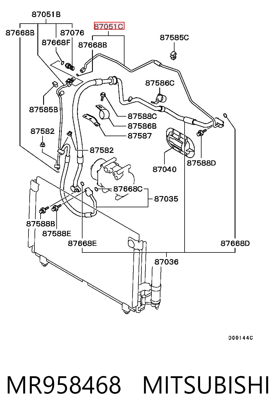 MR958468 Mitsubishi