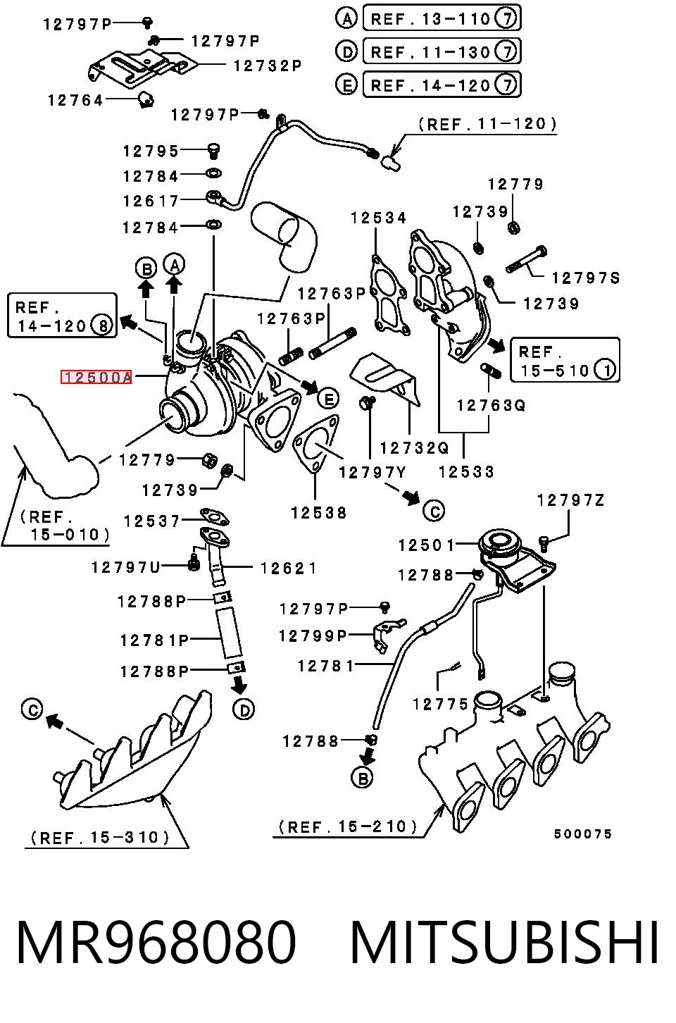 Turbina do Mitsubishi Pajero SPORT I K90