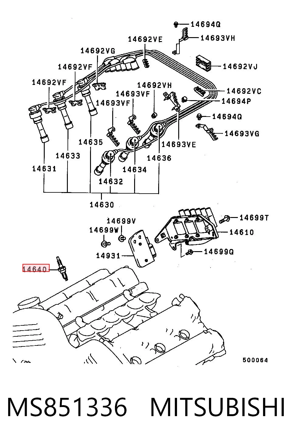Świeca zapłonowa Mitsubishi Pajero I SUV (L04G, L14G) (1982 - 1991) cena, od 14,93 USD