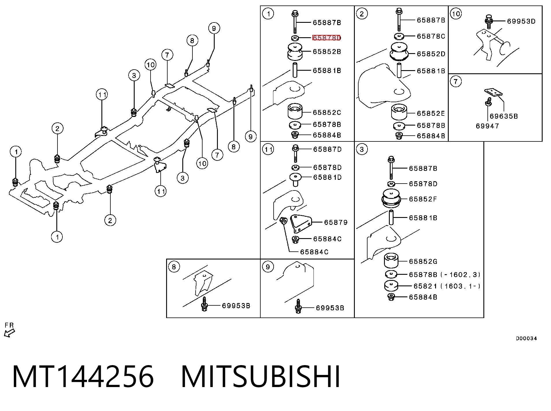 MT144256 Mitsubishi