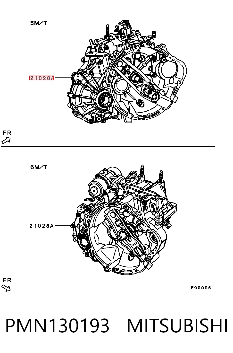 Mechaniczna skrzynia biegów w komplecie do Mitsubishi Colt VI Z3A