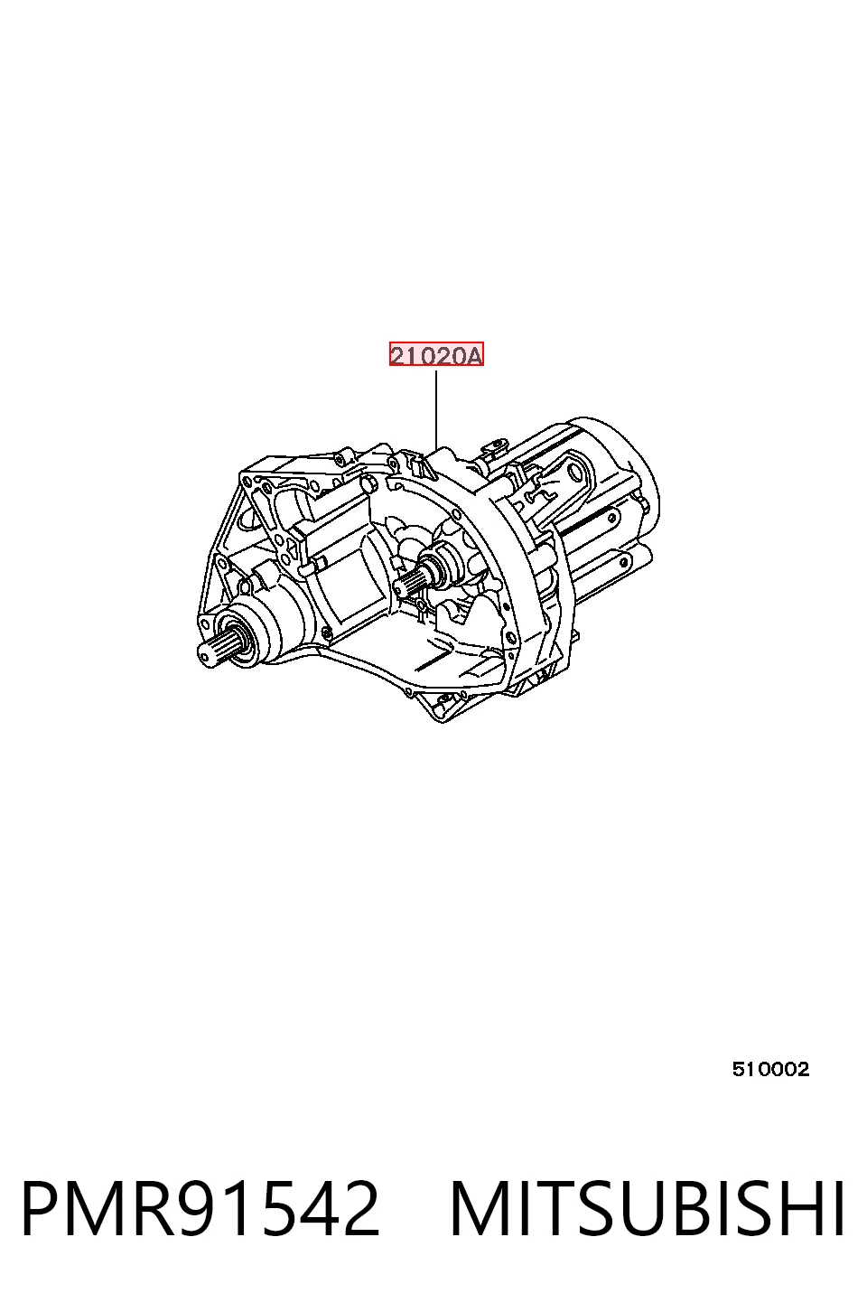 Mechaniczna skrzynia biegów w komplecie Mitsubishi Space Star minivan (DG0) (1998 - 2004) cena, od 241,02 USD