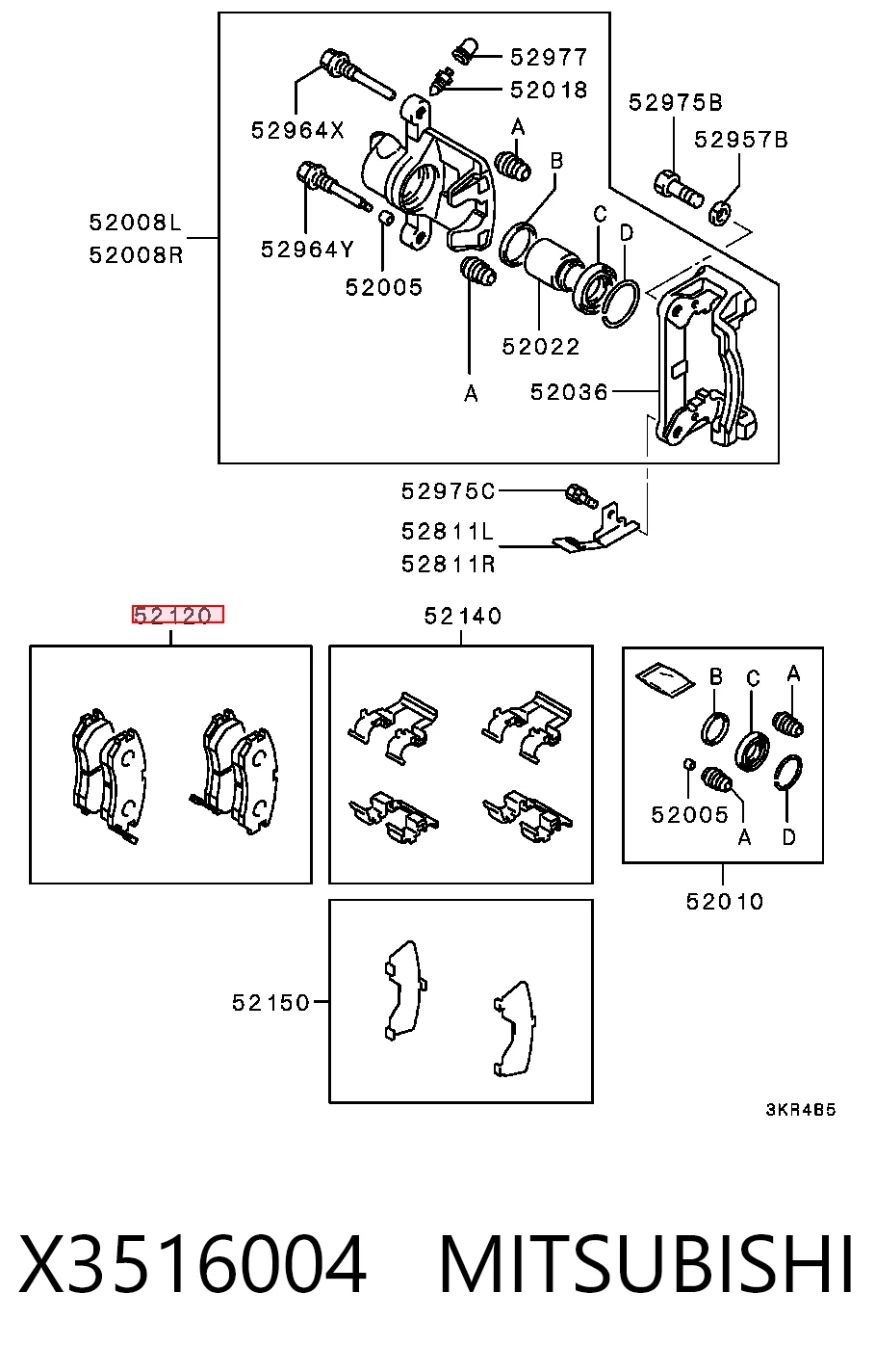 X3516004 Mitsubishi