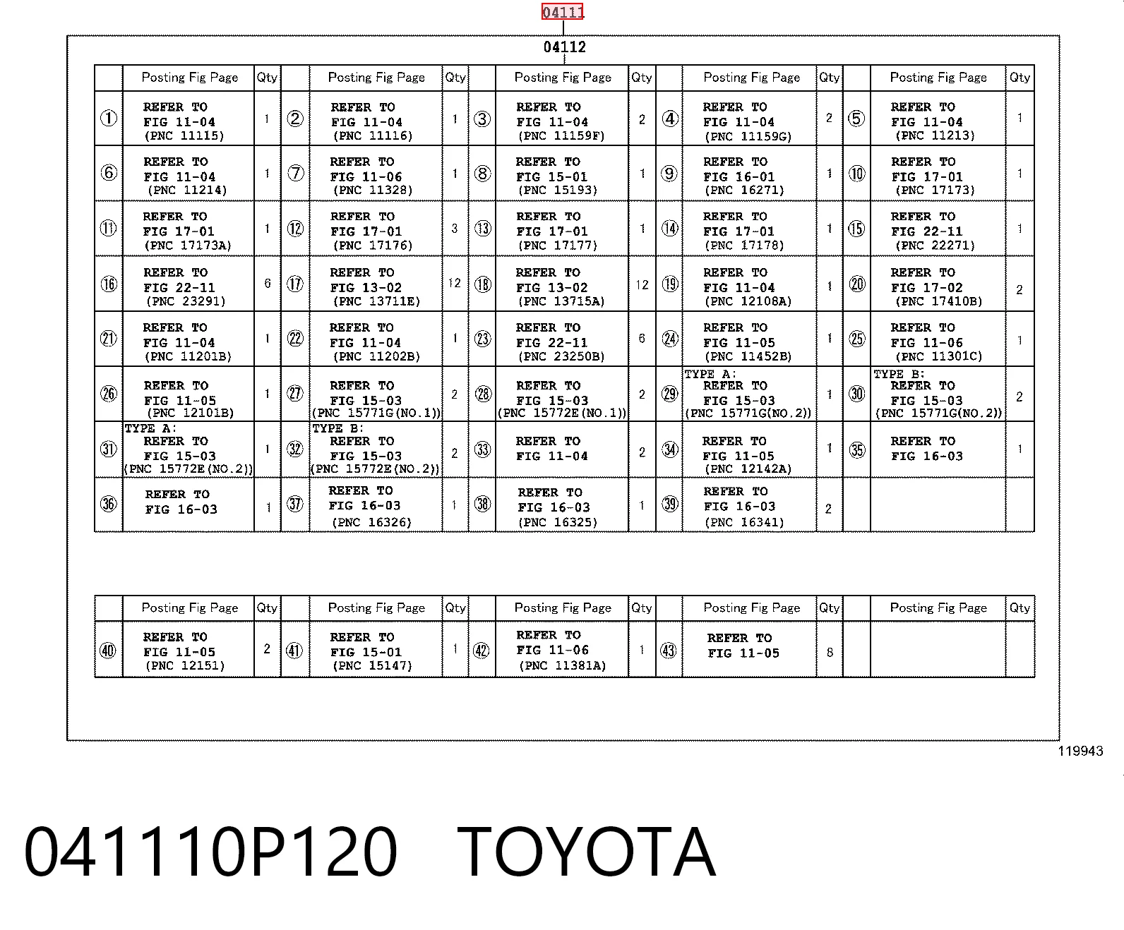  Zestaw uszczelek silnika pełny Toyota Camry 6