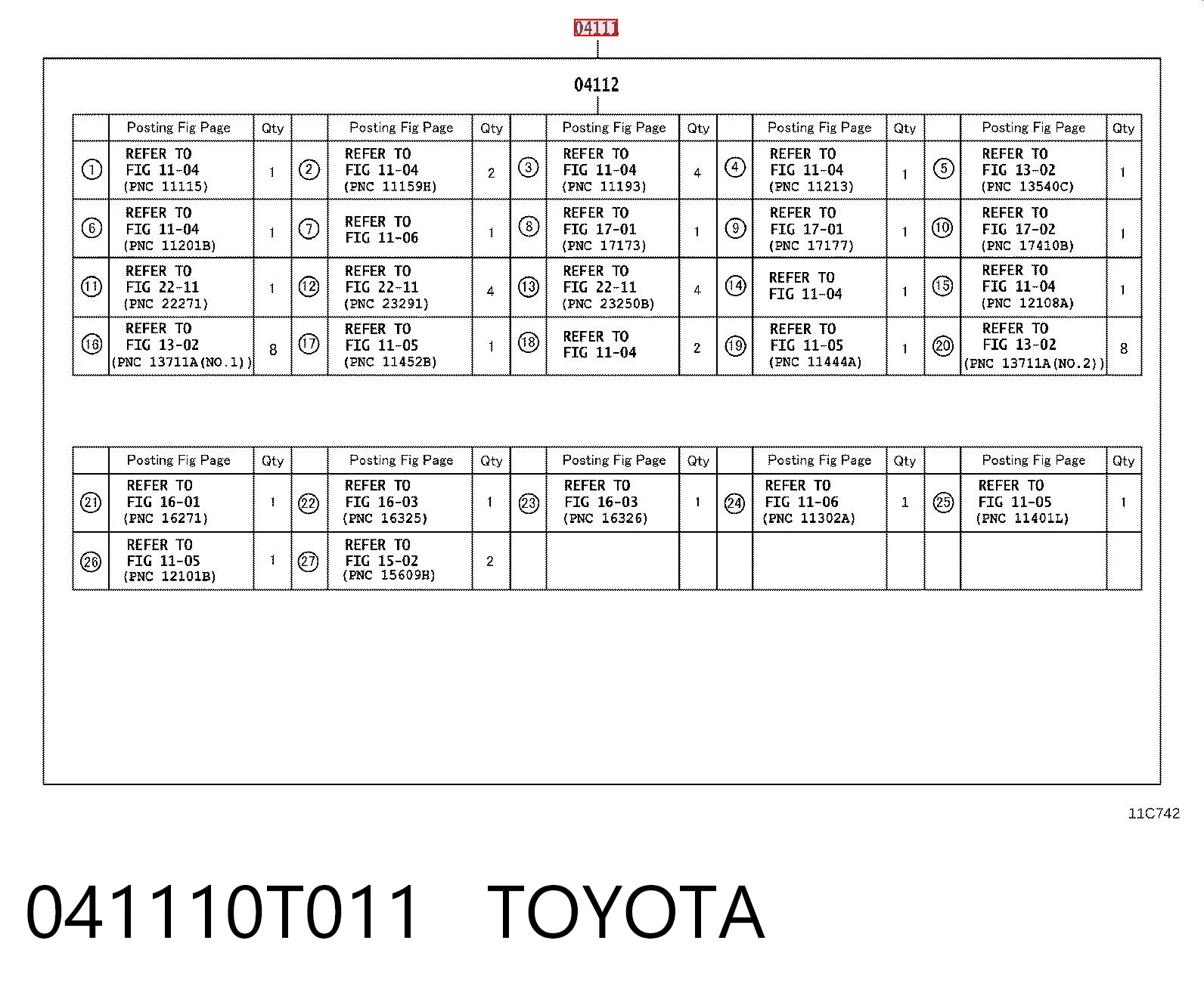 041110T011 Toyota