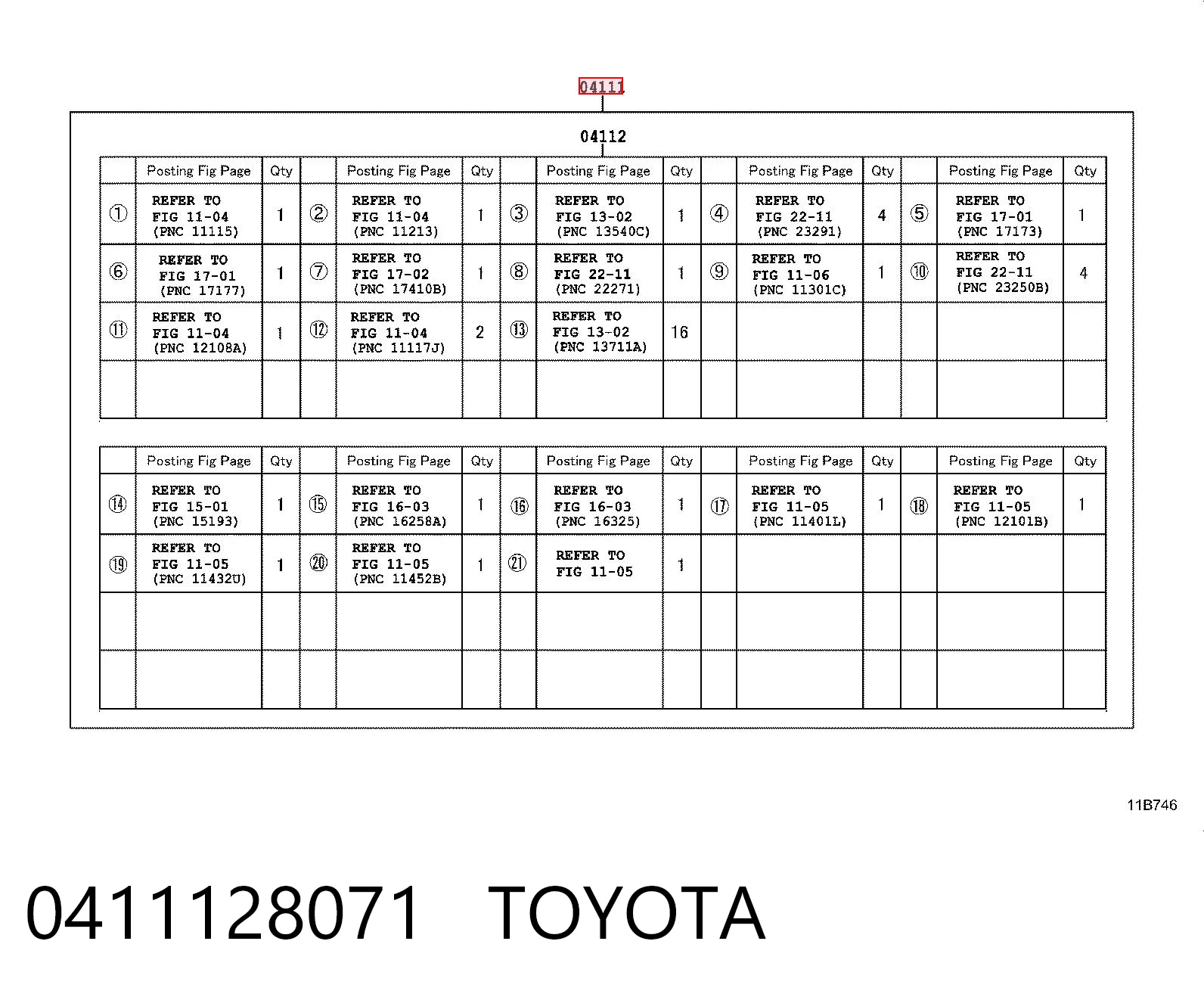 Zestaw uszczelek silnika pełny do Toyota Avensis Verso LCM