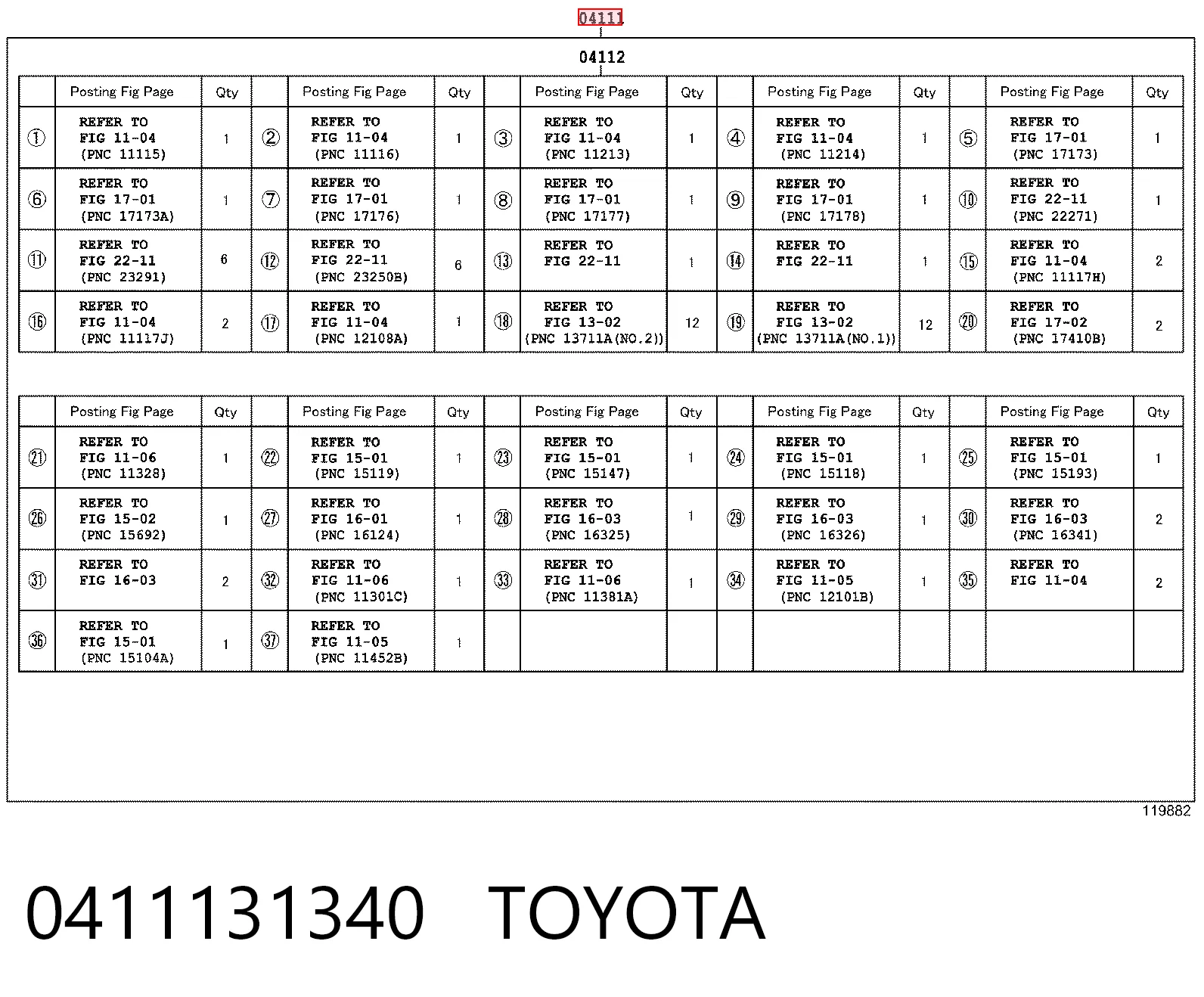 Zestaw uszczelek silnika pełny do Toyota Fj Cruiser  GSJ1