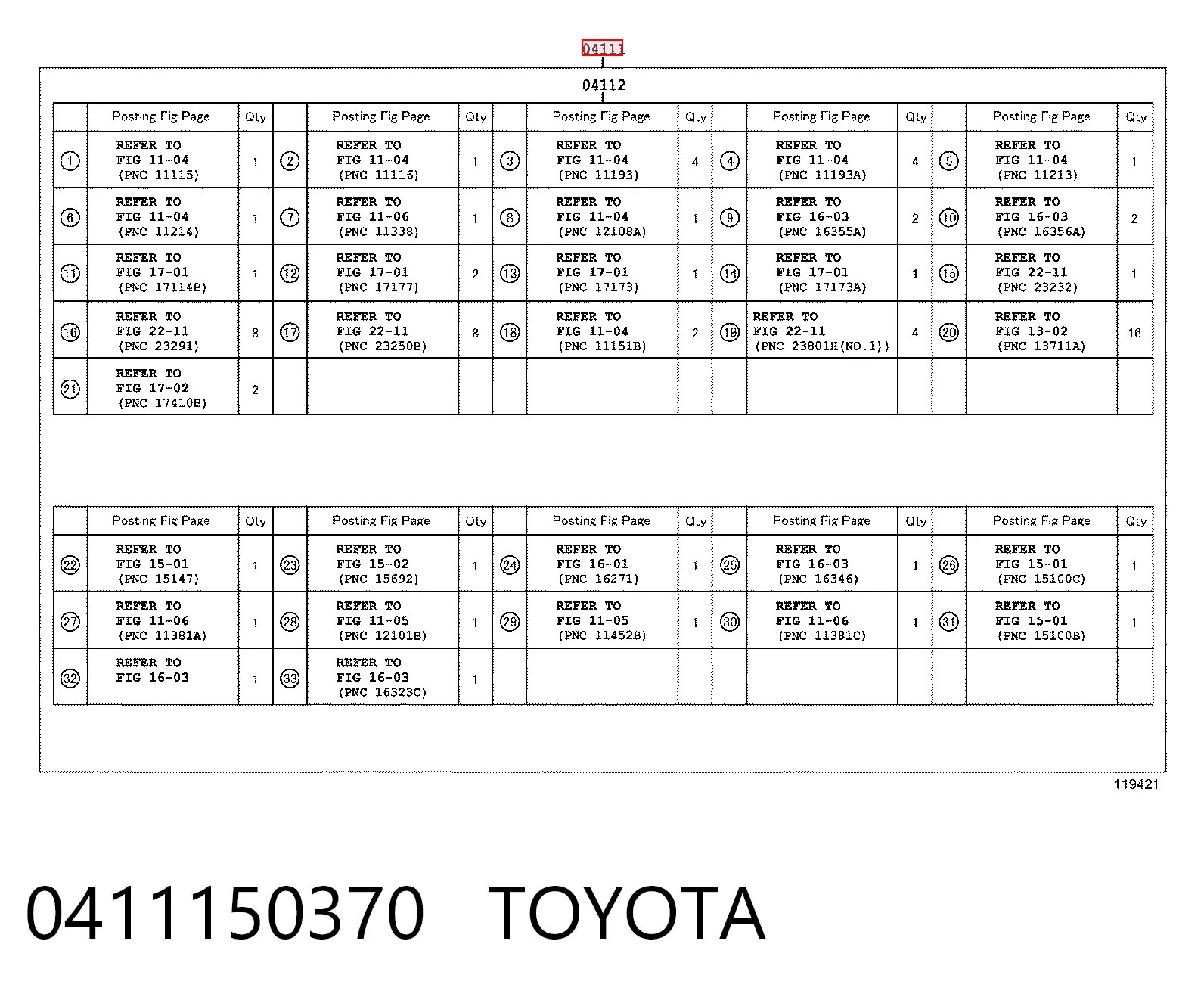 Zestaw uszczelek silnika pełny do Toyota Land Cruiser 100 J10