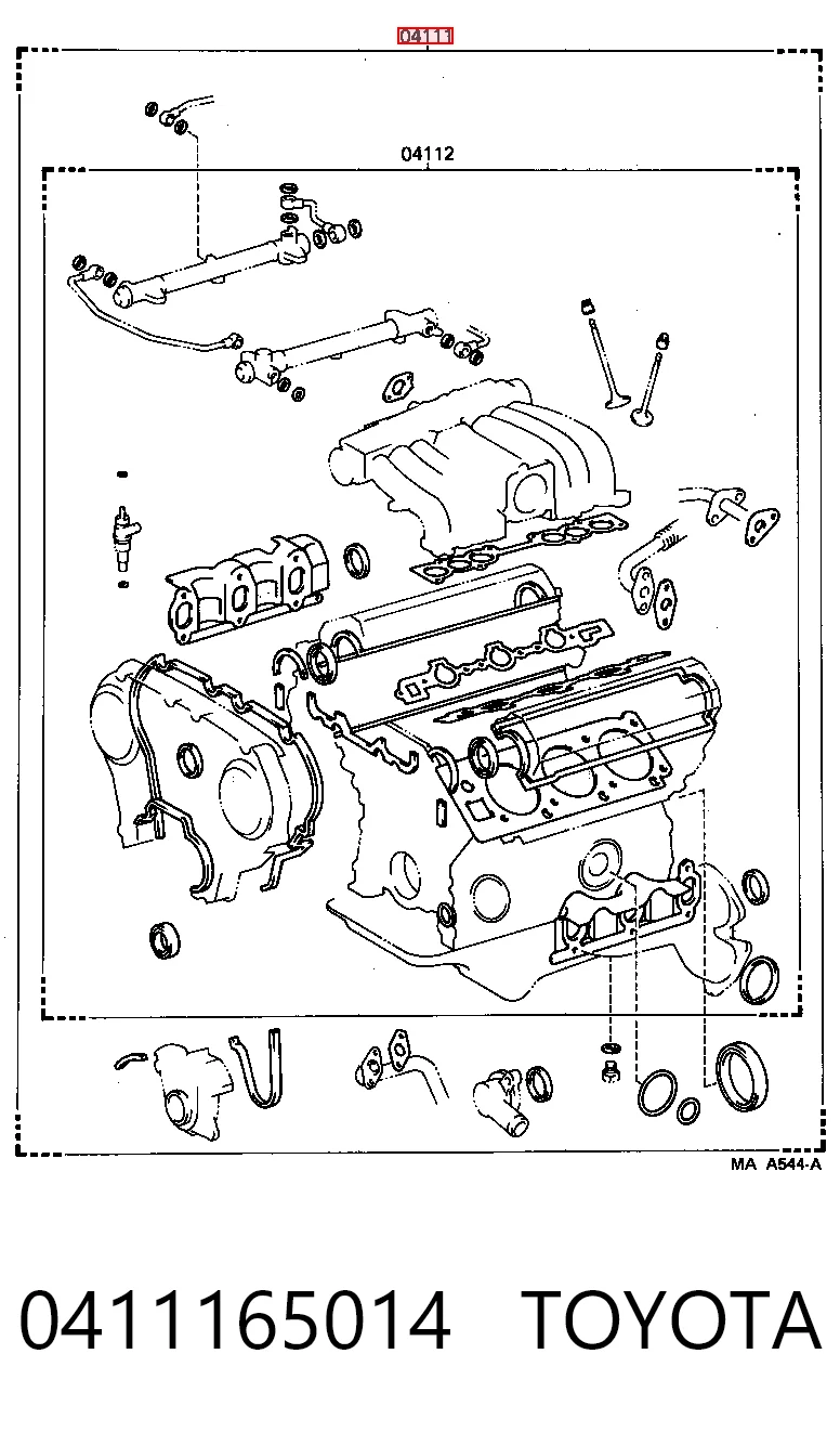 0411165014 Toyota
