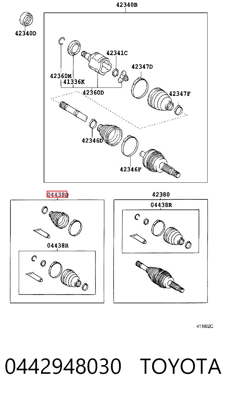 0442948030 Toyota