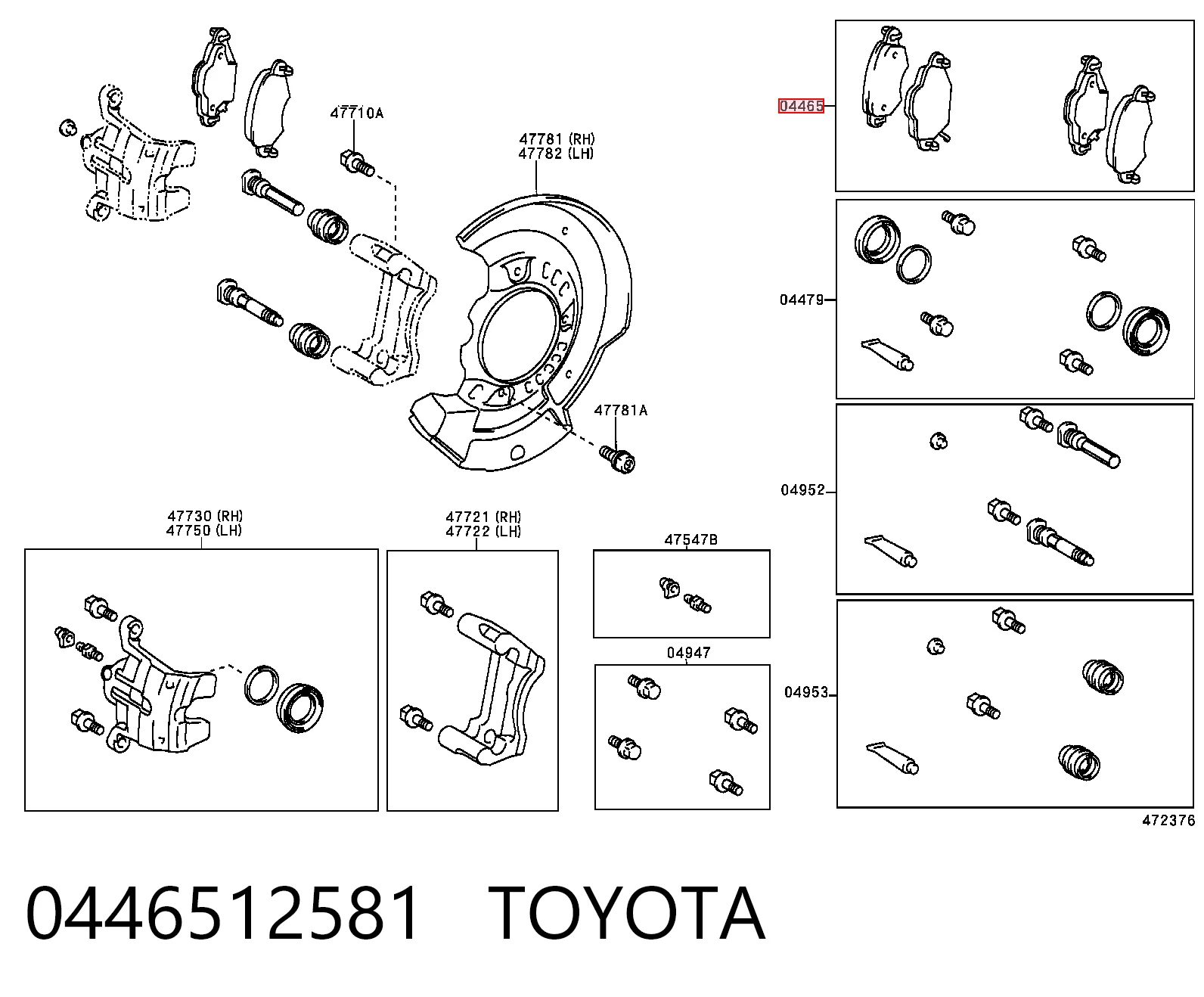 0446512581 Toyota