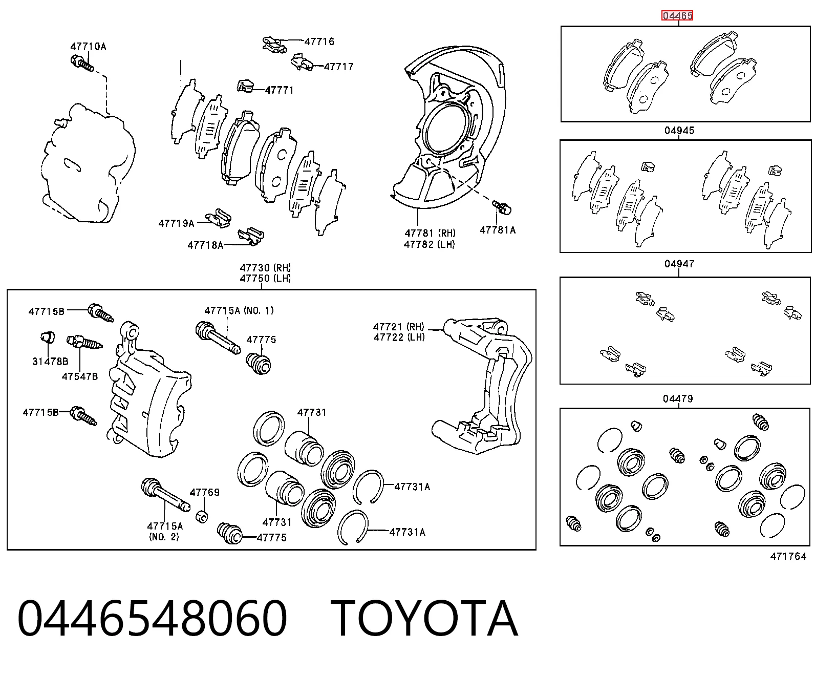 0446548060 Toyota