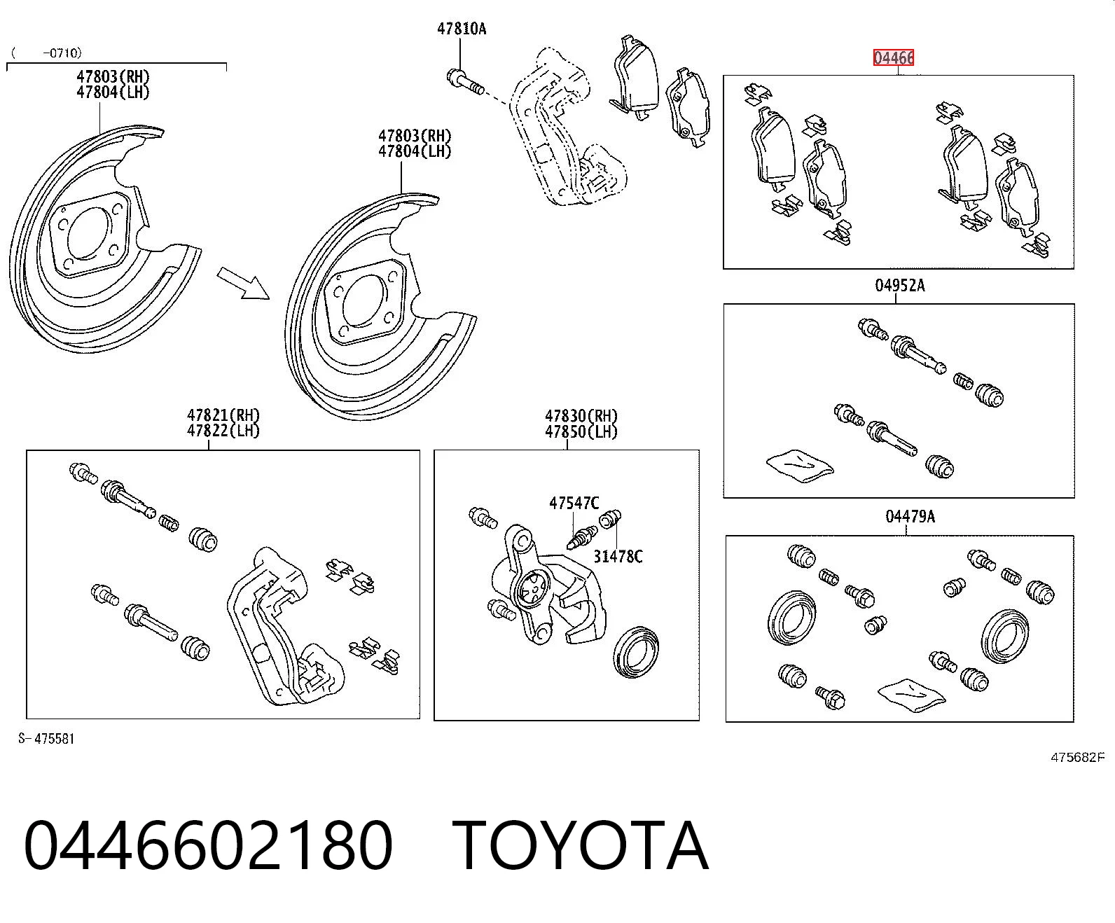 0446602180 Toyota