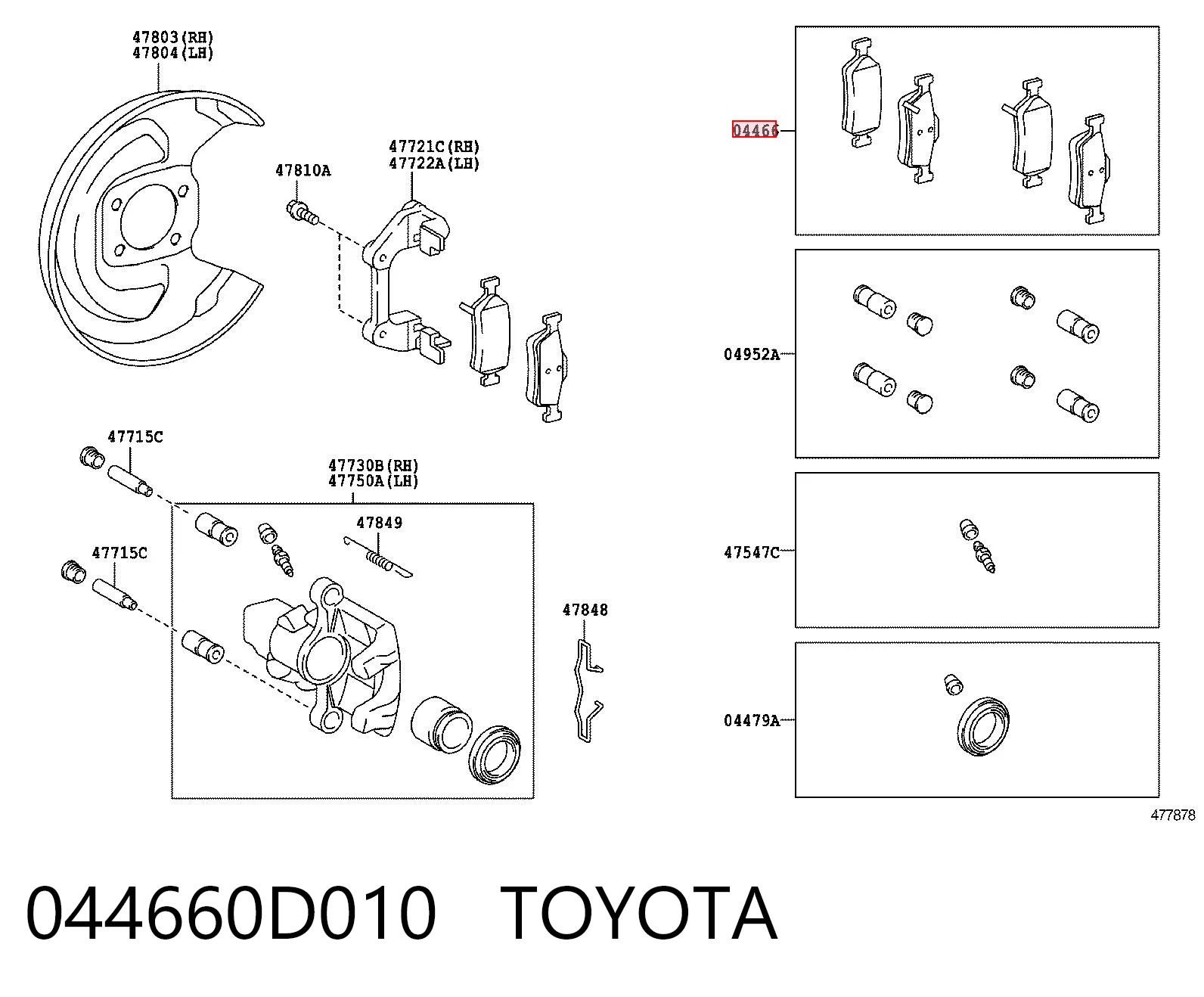 044660D010 Toyota