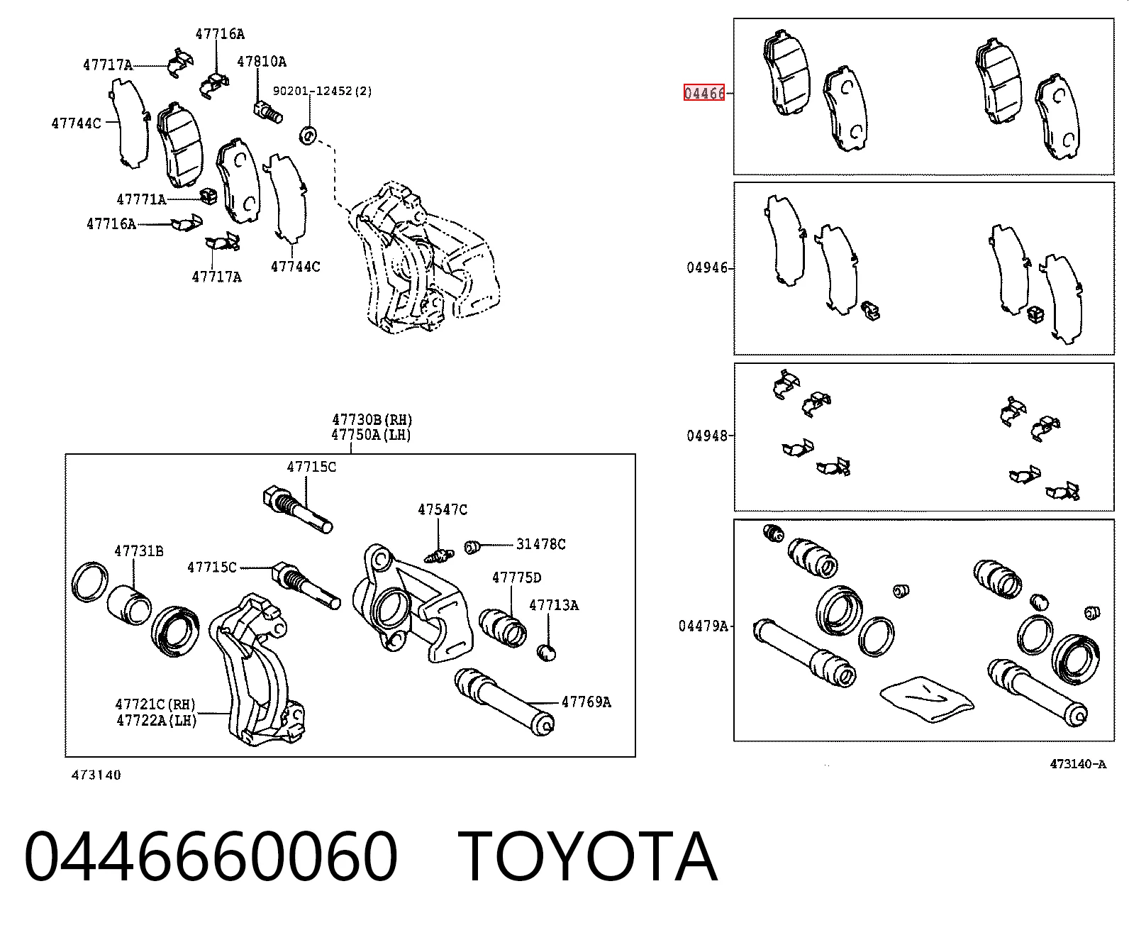 0446660060 Toyota