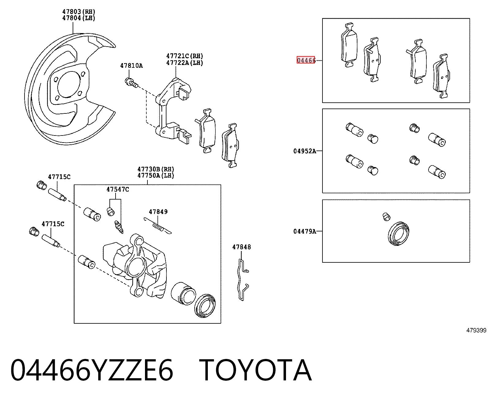 04466YZZE6 Toyota