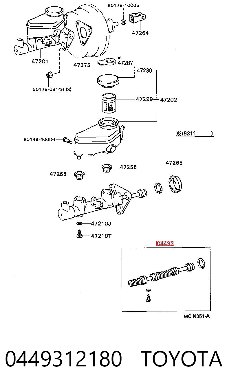 0449312180 Toyota