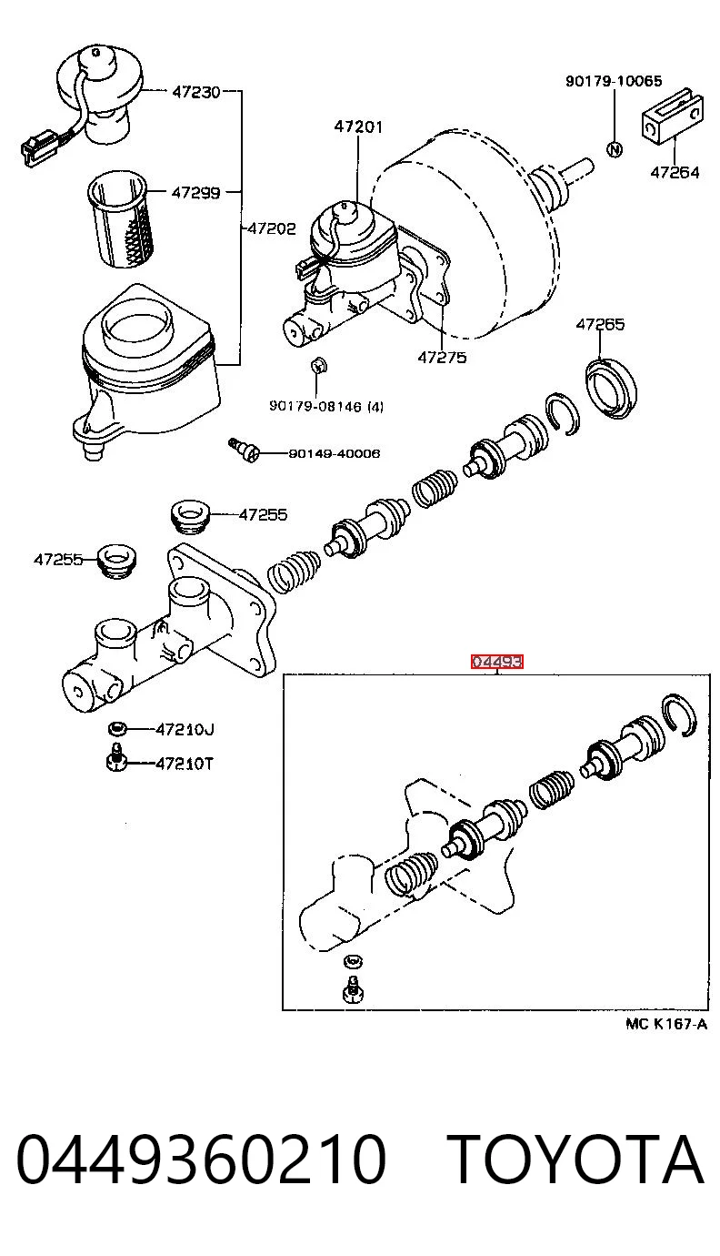 0449360210 Toyota