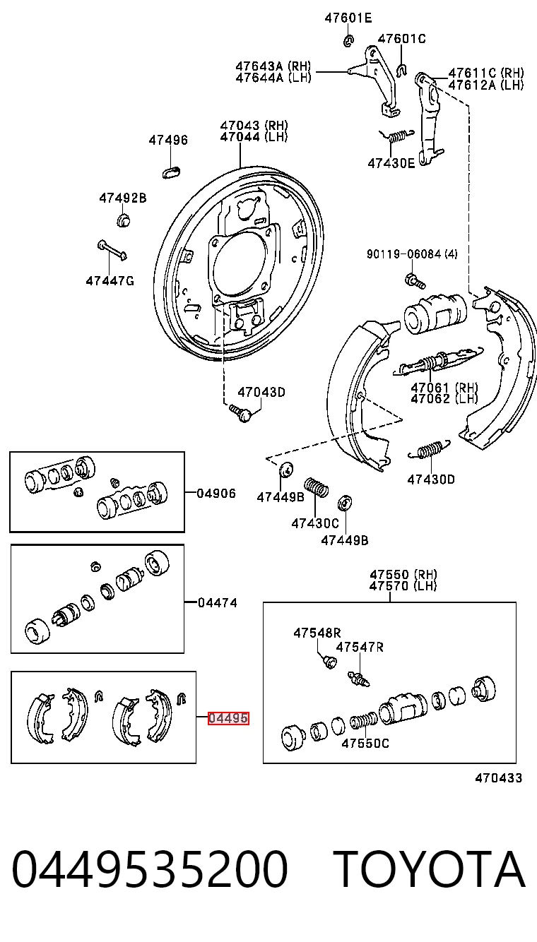 0449535200 Toyota