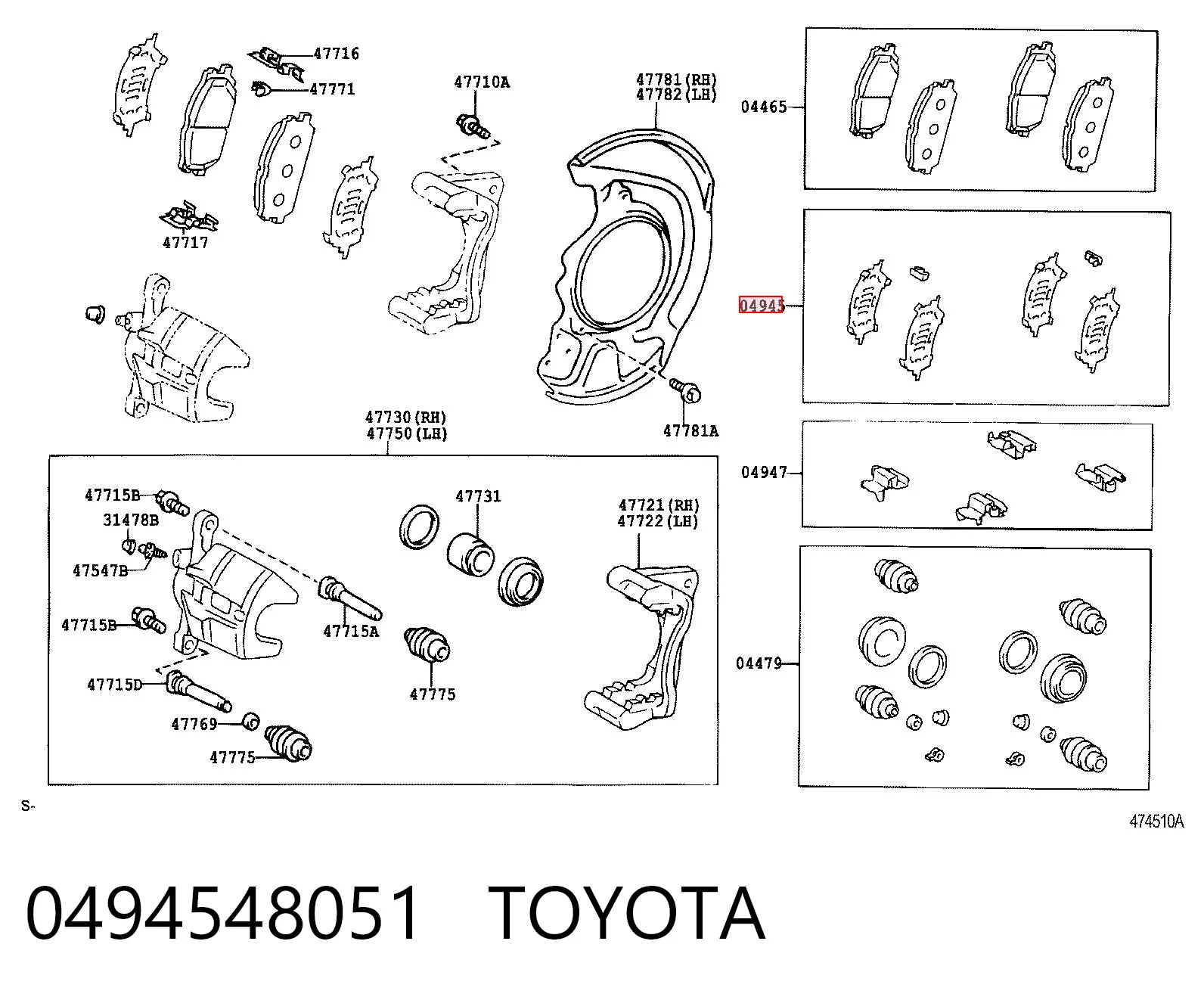 0494548051 Toyota