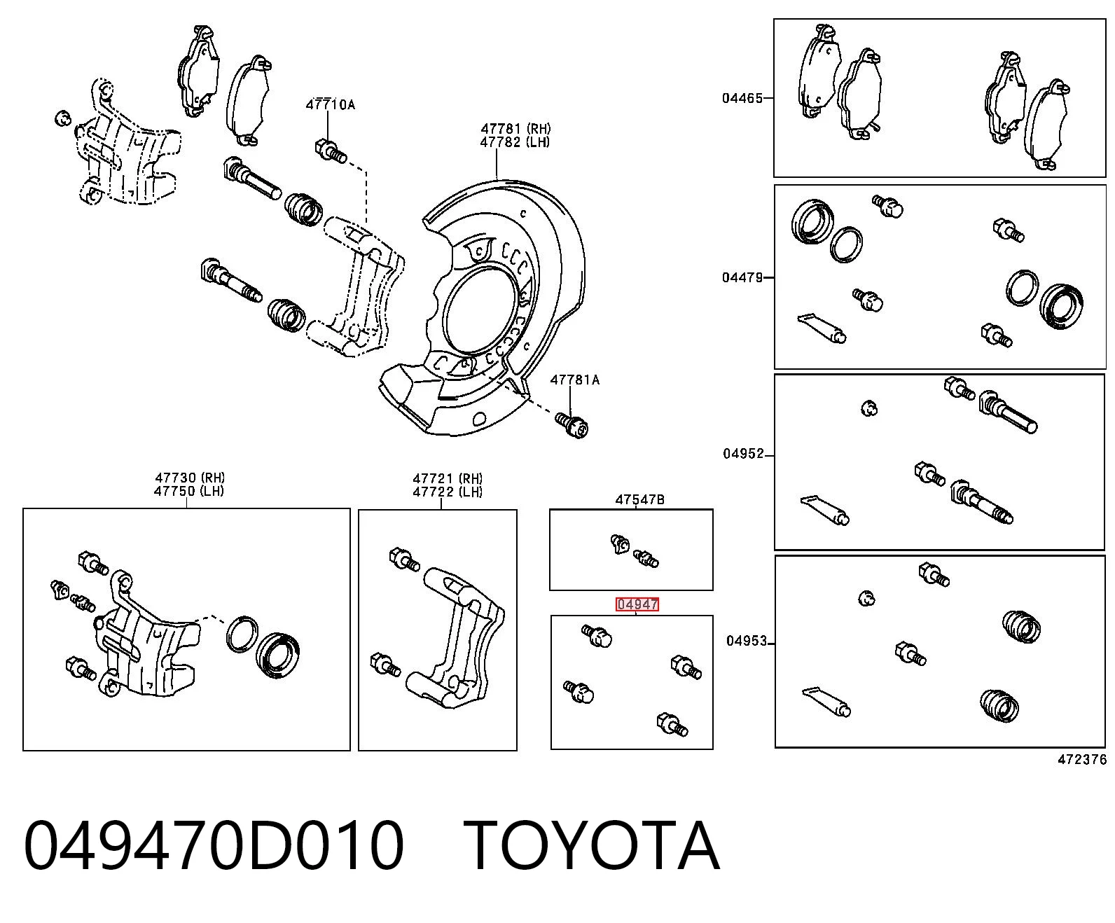 049470D010 Toyota