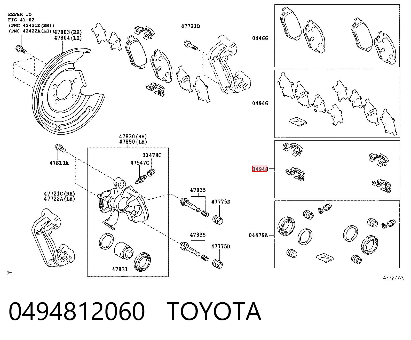 0494812060 Toyota 