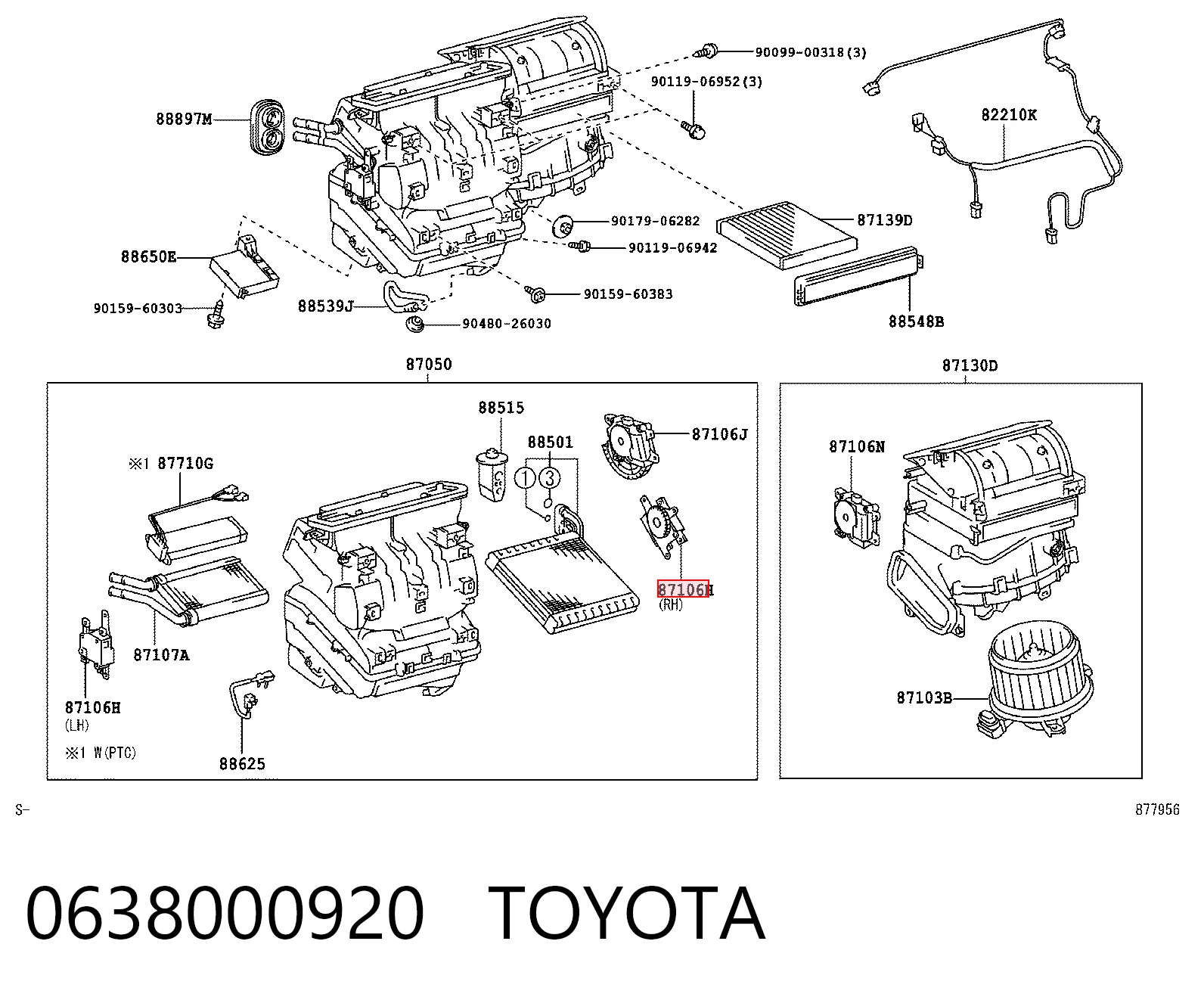 0638000920 Toyota 