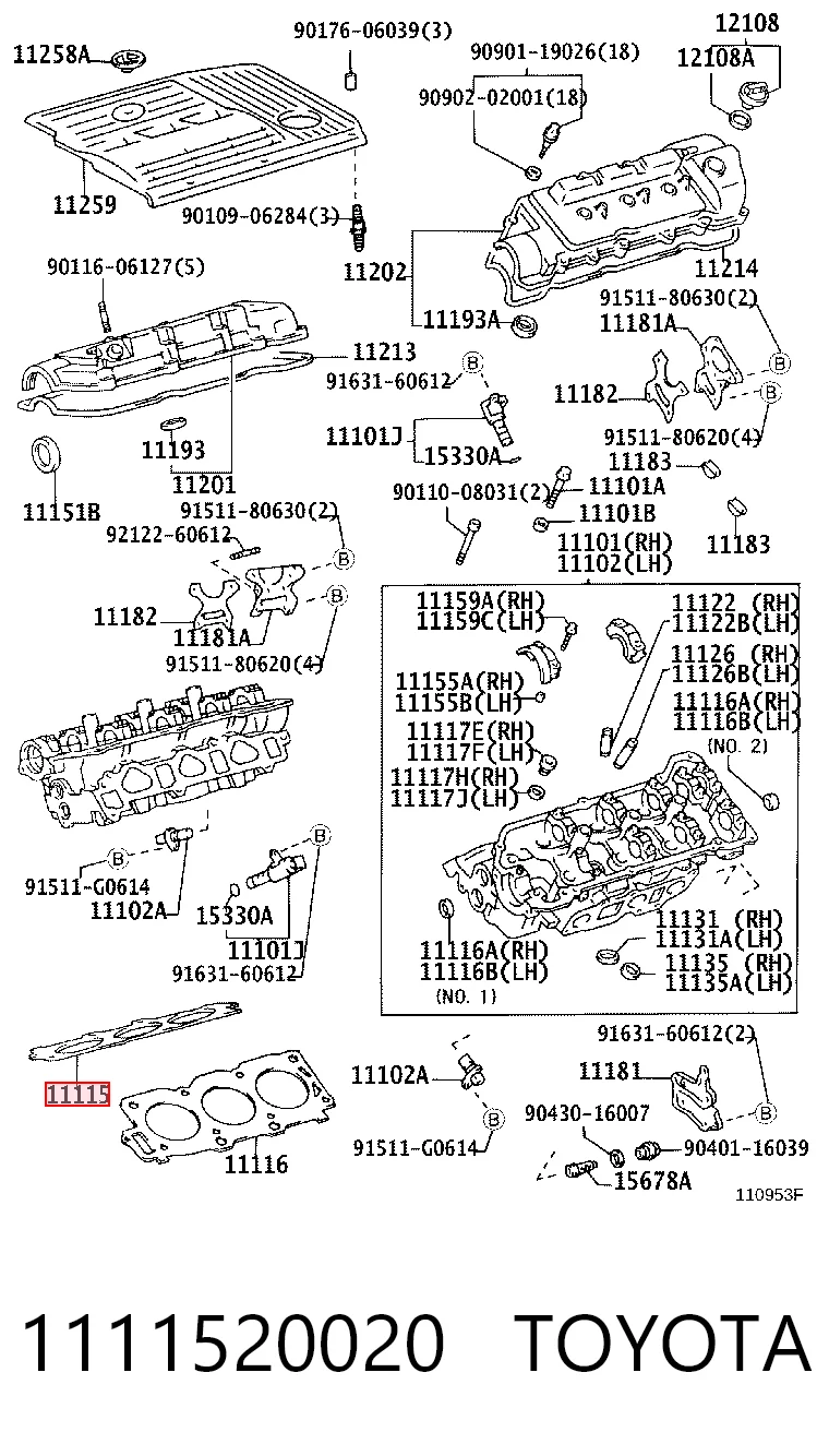 1111520020 Toyota