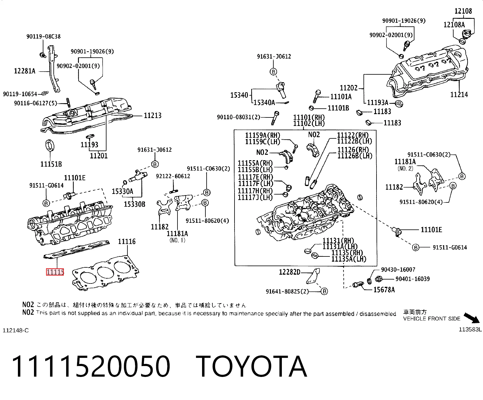 1111520050 Toyota