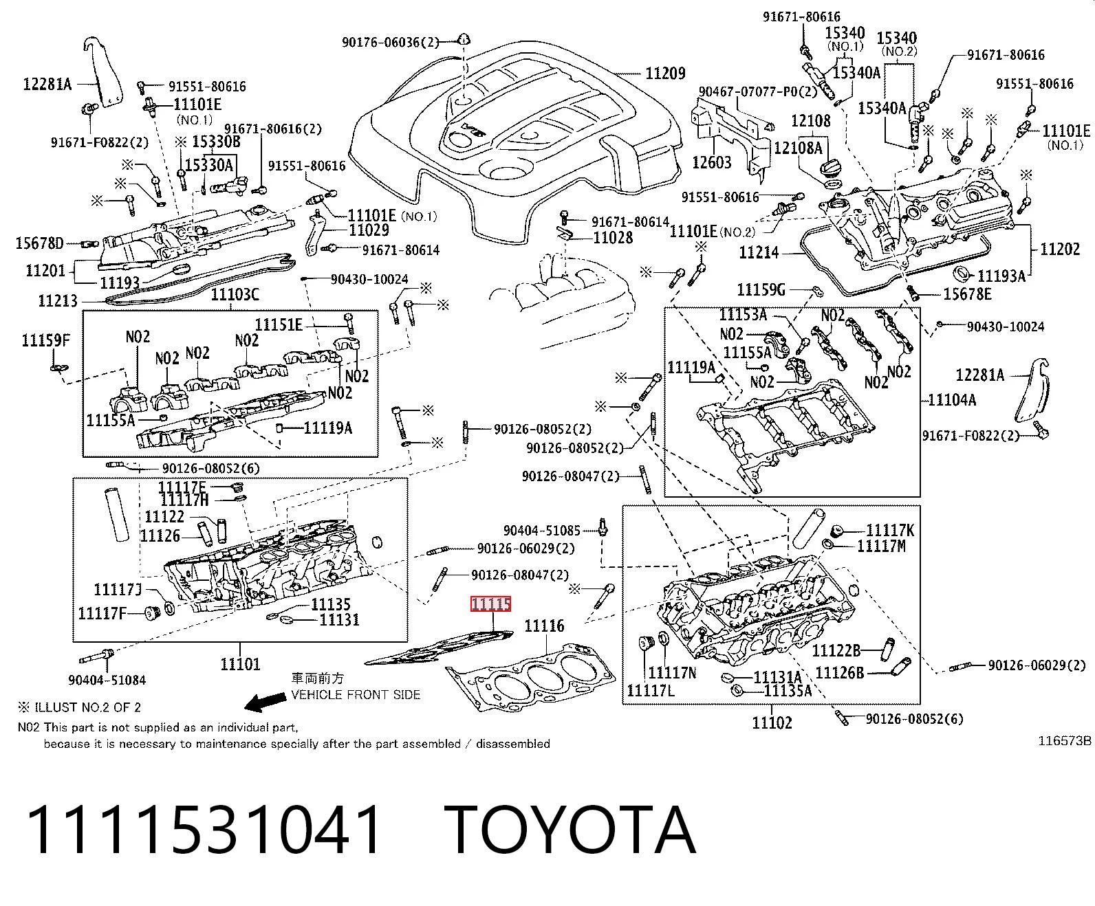 1111531041 Toyota
