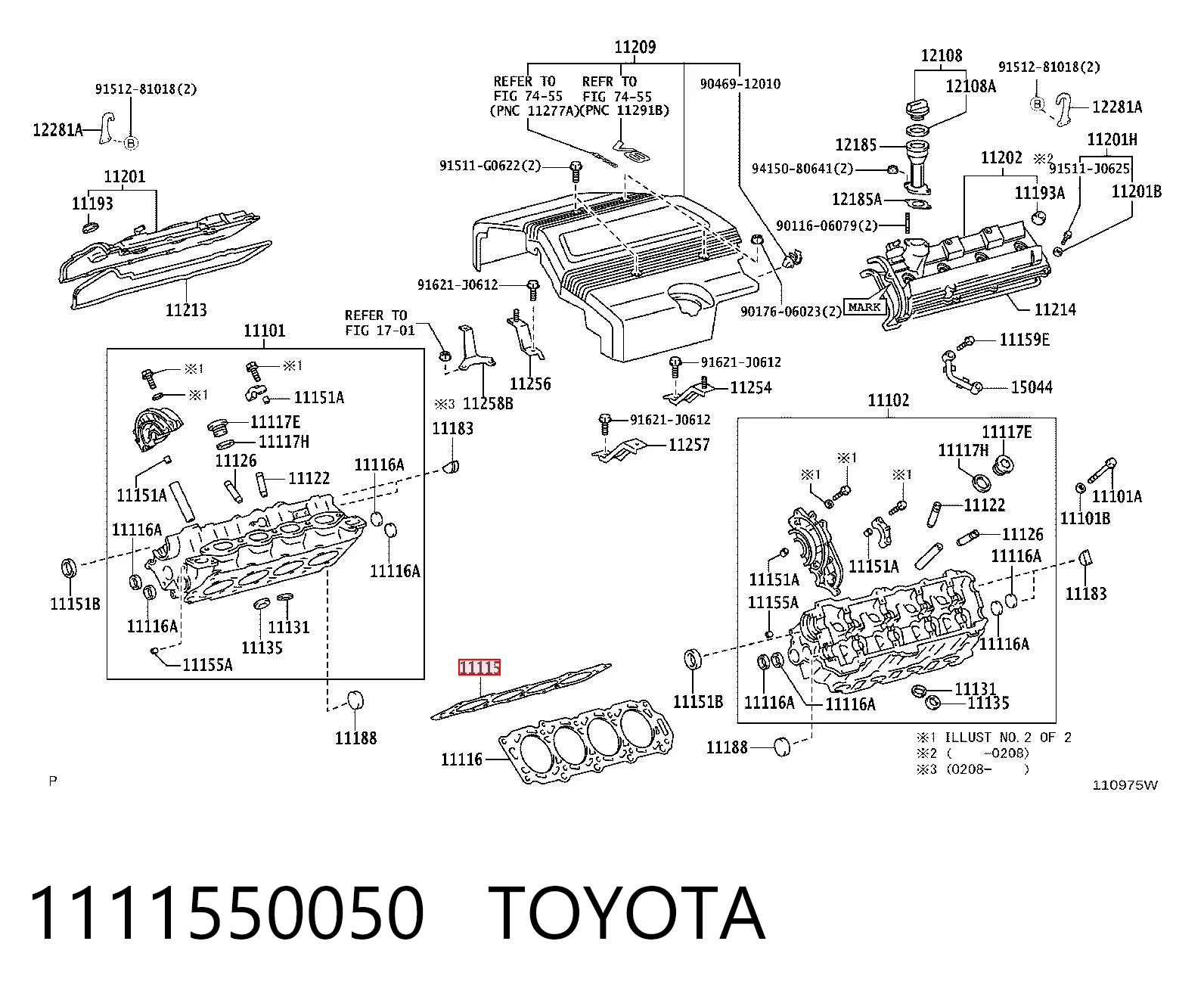 1111550050 Toyota