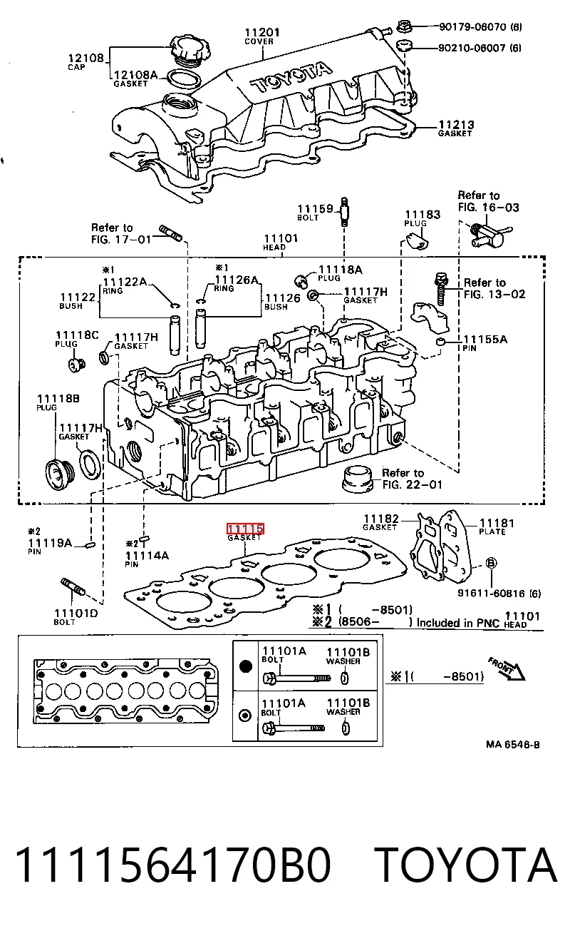 1111564170B0 Toyota