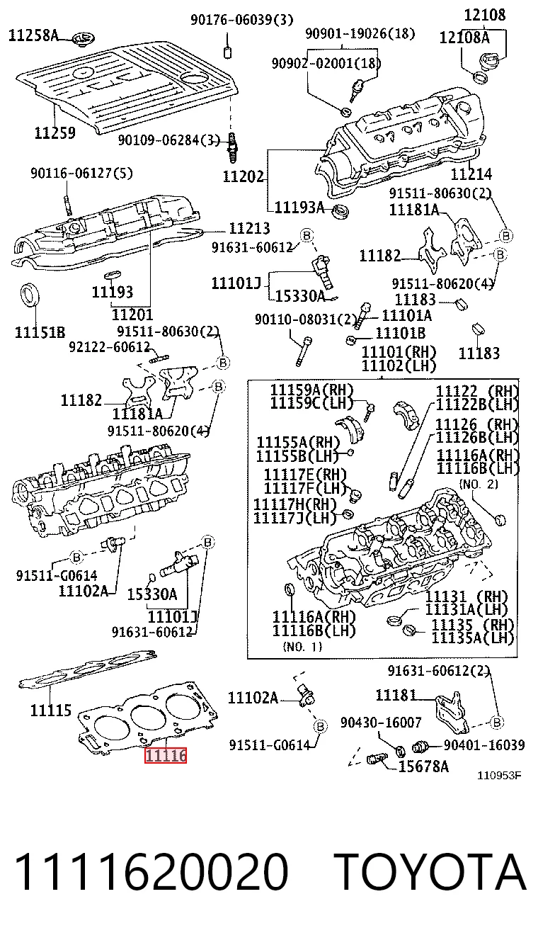 1111620020 Toyota